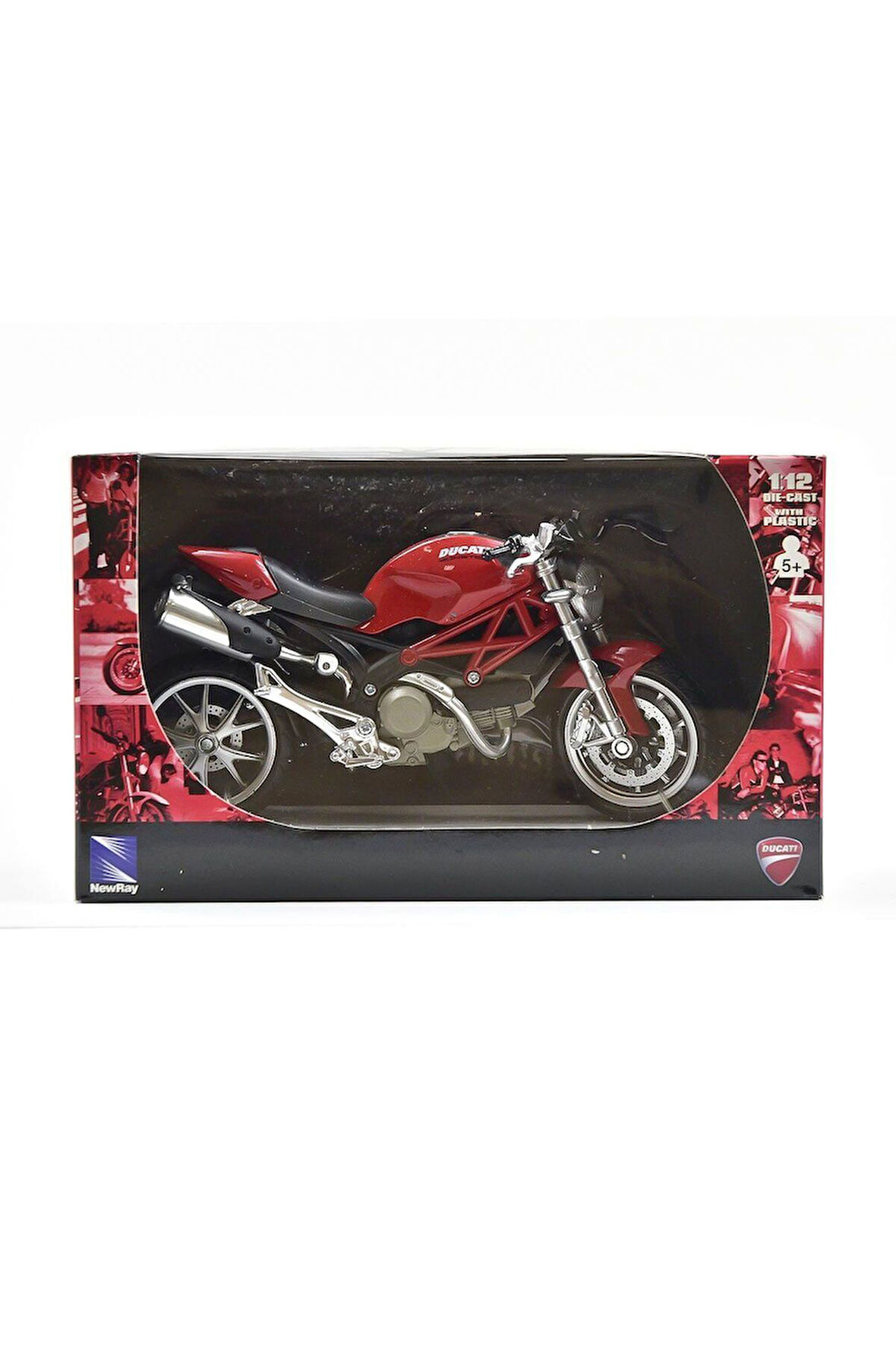 44023 Ducati Monster Motor 1100 2010 Kız Erkek Çocuk Oyuncak Eğitici Oyuncaklar