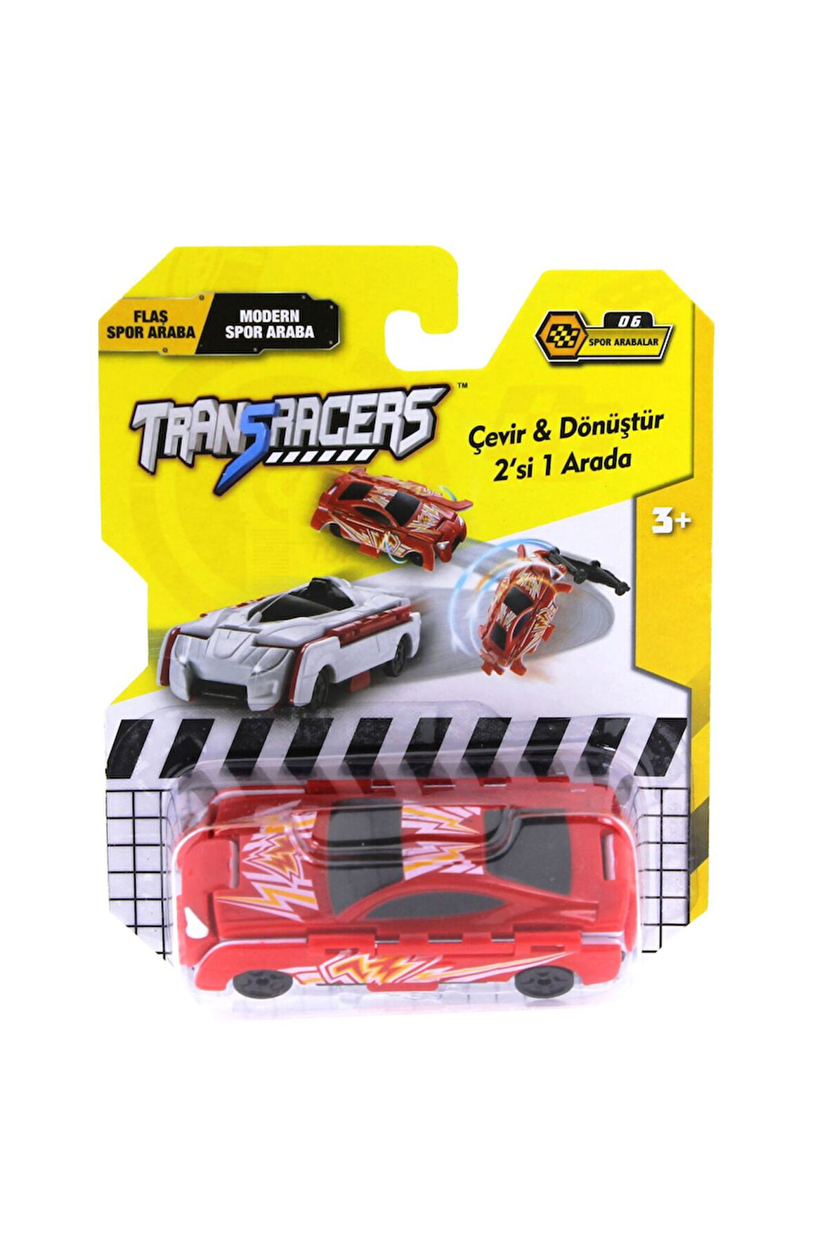 Transracers Dönüşen Araçlar Spor Arabalar Flaş / Modern Kız Erkek Çocuk Oyuncak Eğitici Oyuncaklar