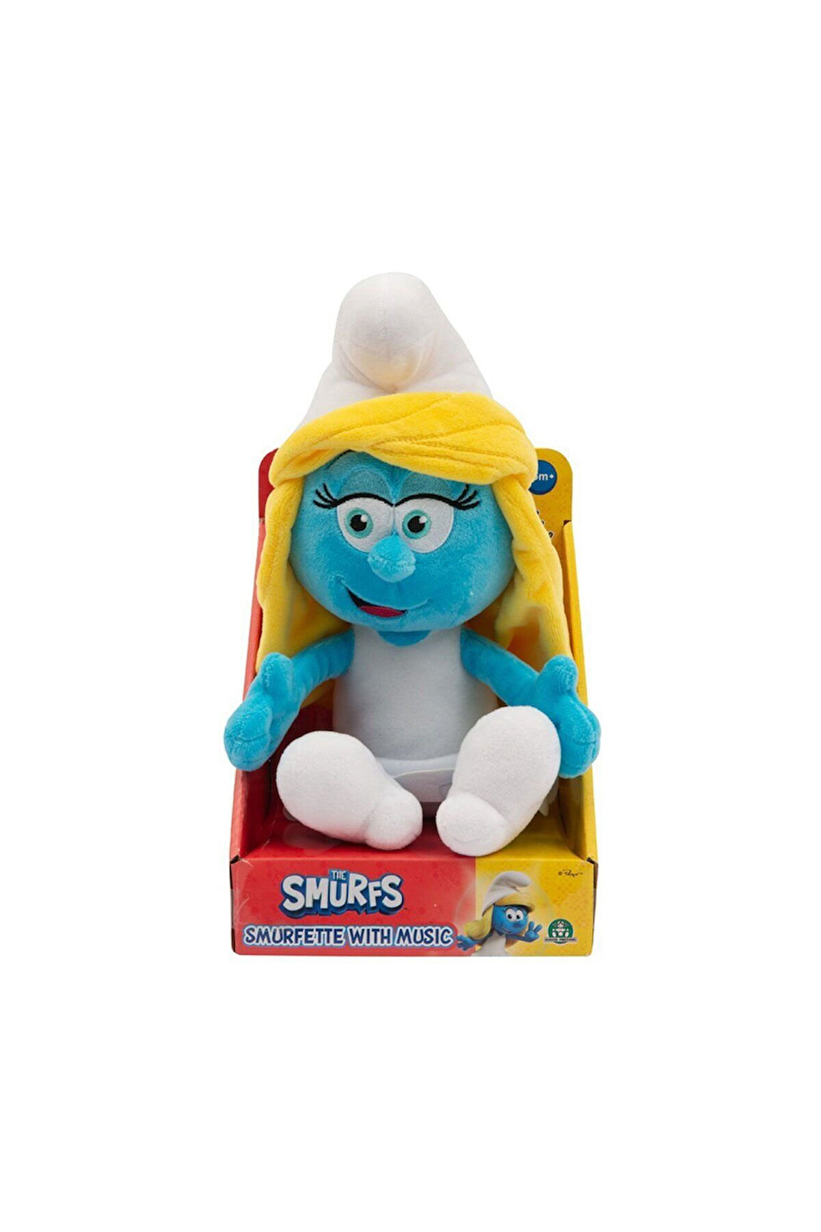 PUF30000 Şirine 30cm Sesli ve Müzikli Peluş Kız Erkek Çocuk Oyuncak Eğitici Oyuncaklar