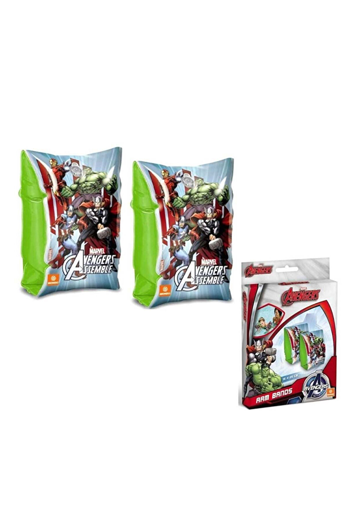 Şişme Kolluk Avengers 25x15cm Kız Erkek Çocuk Oyuncak Eğitici Oyuncaklar