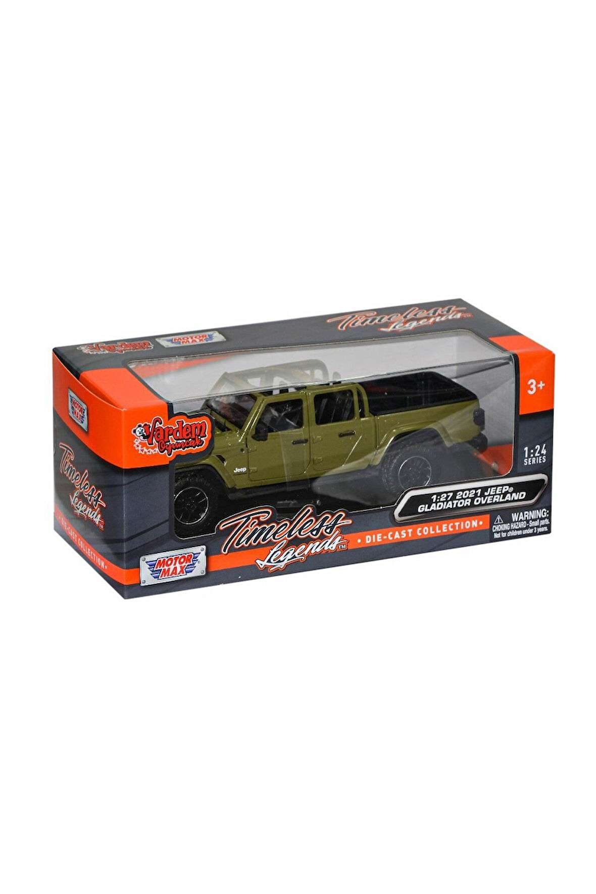 MM-79367 Jeep Gladiatör Overland 1:24 2021 Kız Erkek Çocuk Oyuncak Eğitici Oyuncaklar