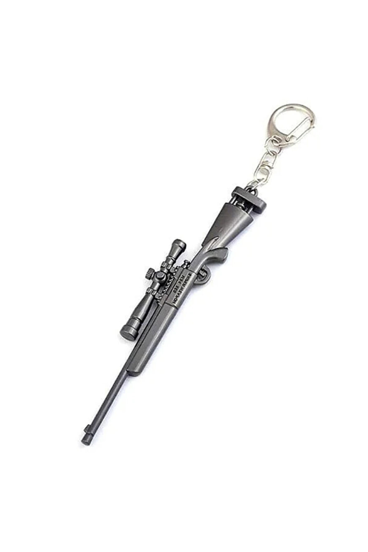 Pubg Metal Gri Keskin Nişancı Tüfeği Anahtarlık Kız Erkek Çocuk Oyuncak Eğitici Oyuncaklar