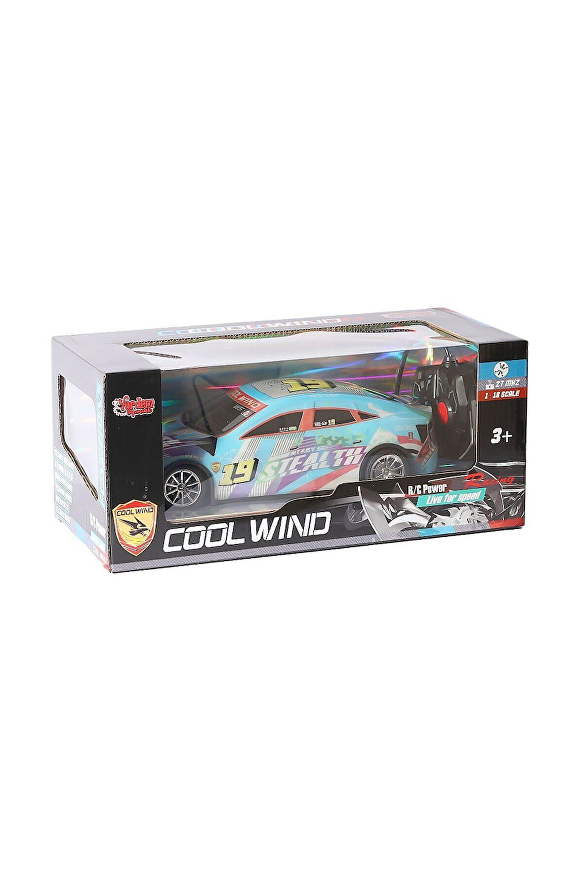 XLX-698-19-25-56 Kumandalı Cool Wind Şarjlı Araba 24cm -Can Kız Erkek Çocuk Oyuncak Eğitici Oyuncakl