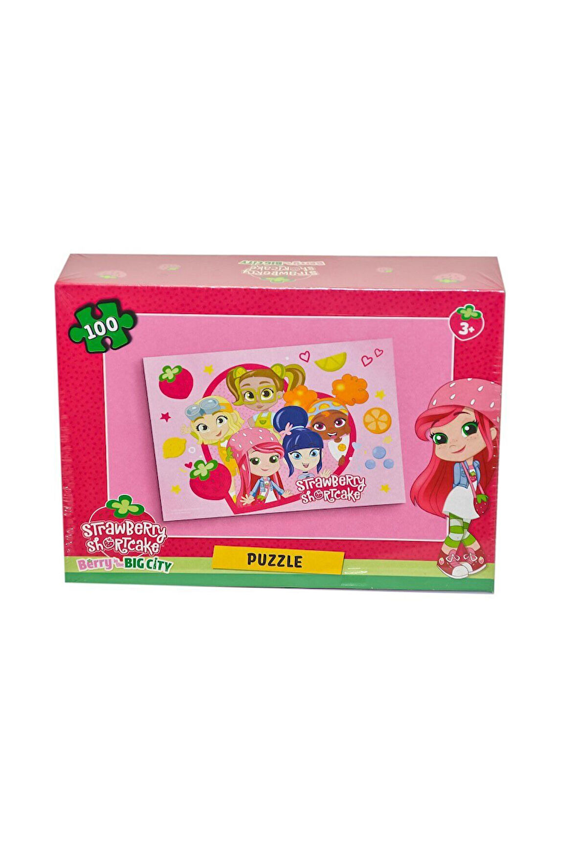 CK7909 Çilek Kız 100 Parça Puzzle - Laço Kids - Utku Oyuncak Kız Erkek Çocuk Oyuncak Eğitici Oyuncak