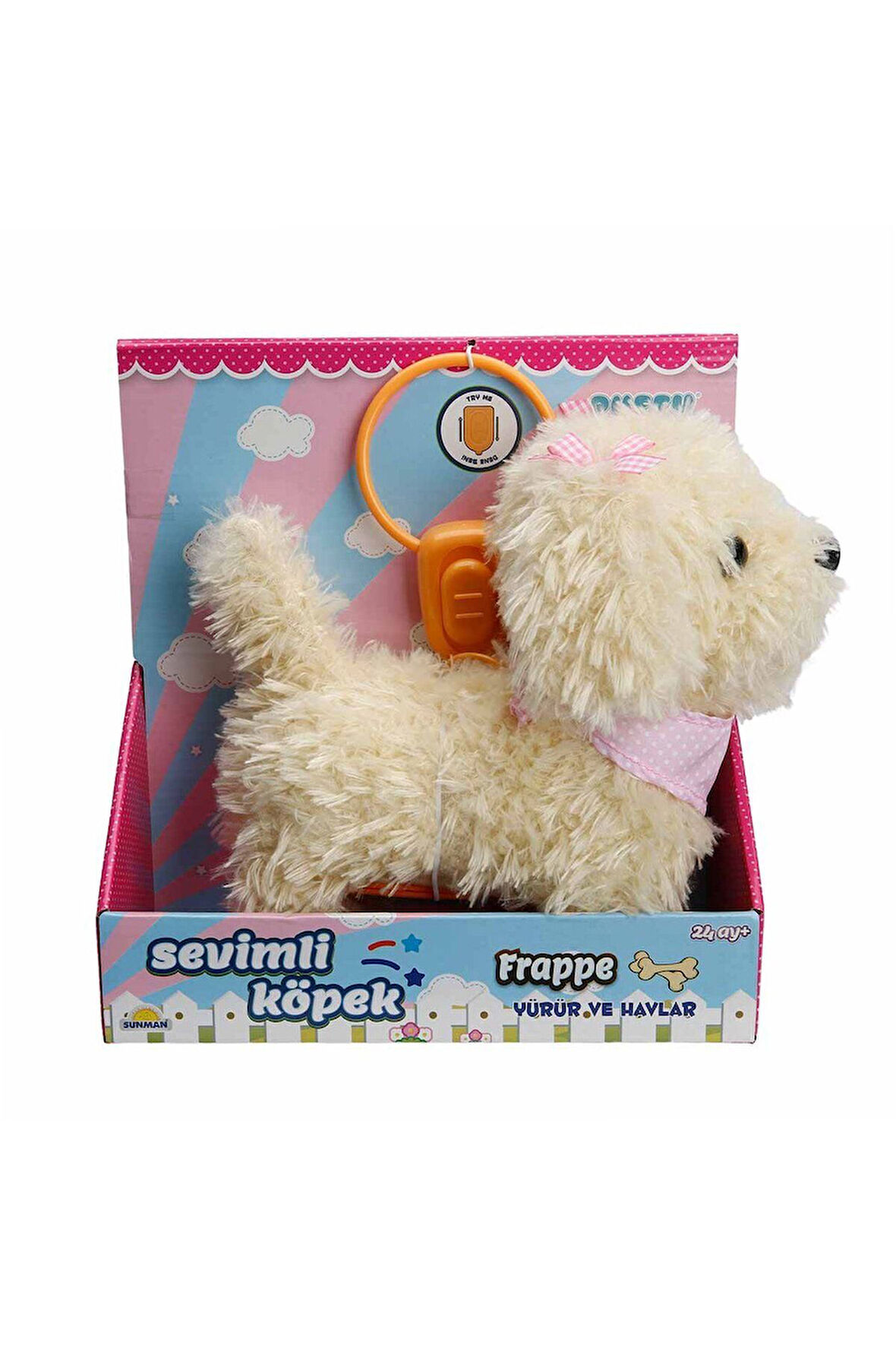1002858 Sevimli Sesli Köpek Frappe Kız Erkek Çocuk Oyuncak Eğitici Oyuncaklar