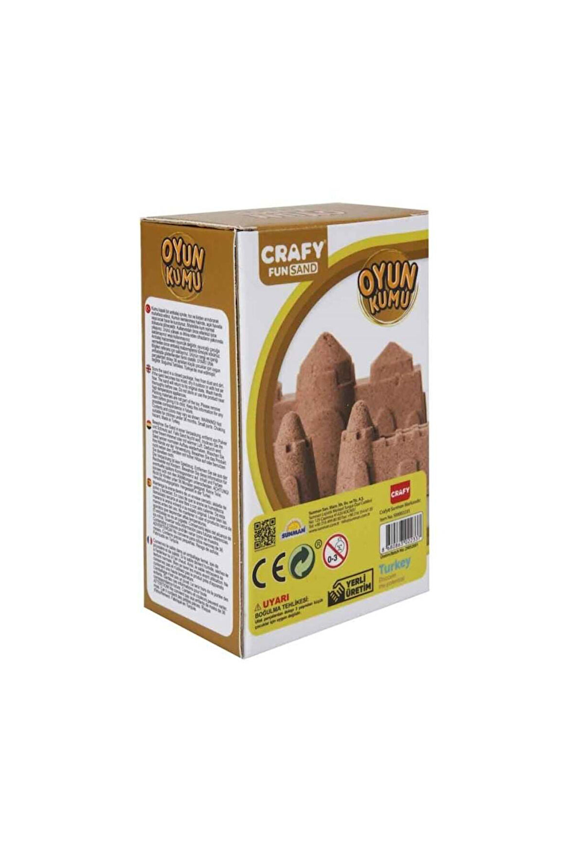 S00002233 CRF OYUN KUMU 500GR NATUREL -SUN Kız Erkek Çocuk Oyuncak Eğitici Oyuncaklar