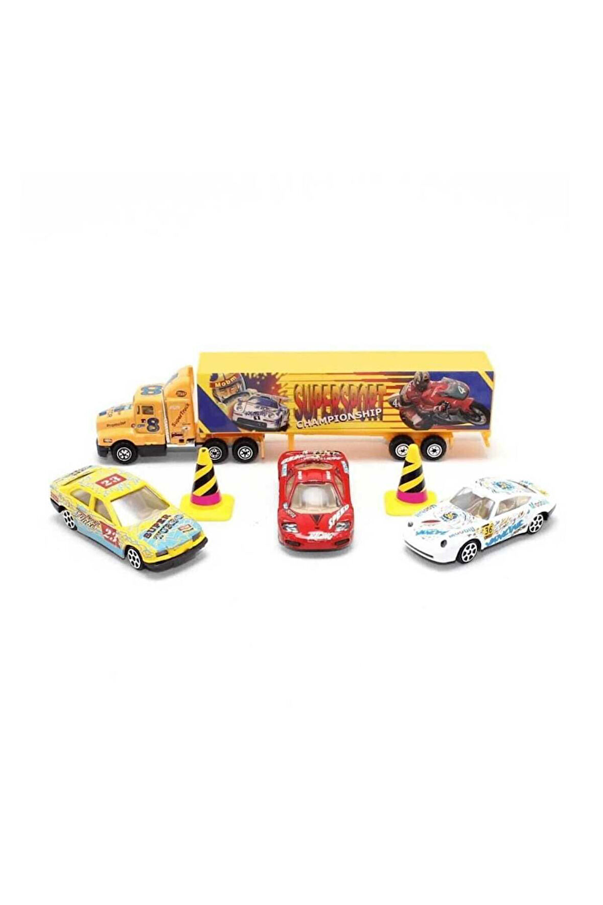 Maxx Wheels Mini Araç Seti Kız Erkek Çocuk Oyuncak Eğitici Oyuncaklar