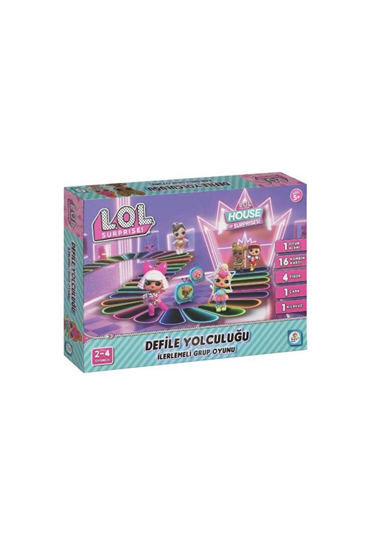 LOL7950 LOL DEFİLE OYUNU -LÇ Kız Erkek Çocuk Oyuncak Eğitici Oyuncaklar