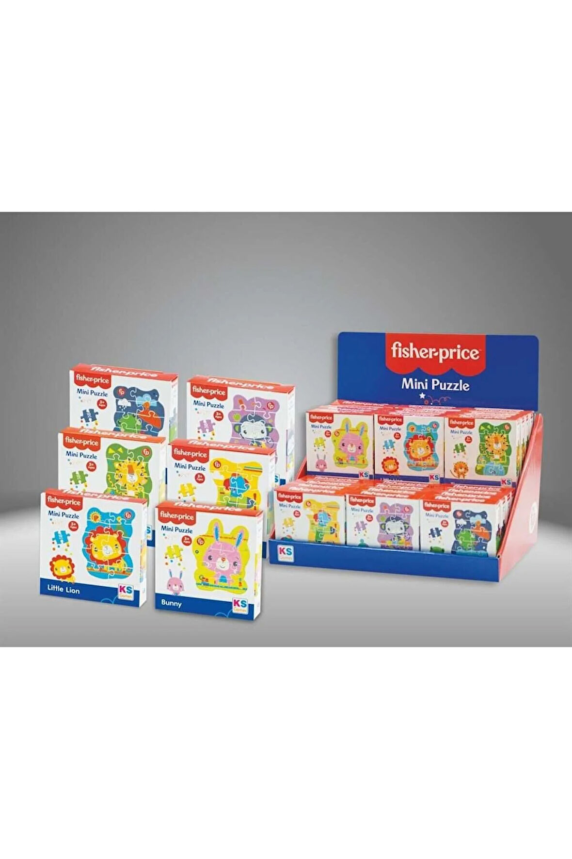 13422 MİNİ PUZZLE DİSPLAY -KS Kız Erkek Çocuk Oyuncak Öğretici Oyuncaklar