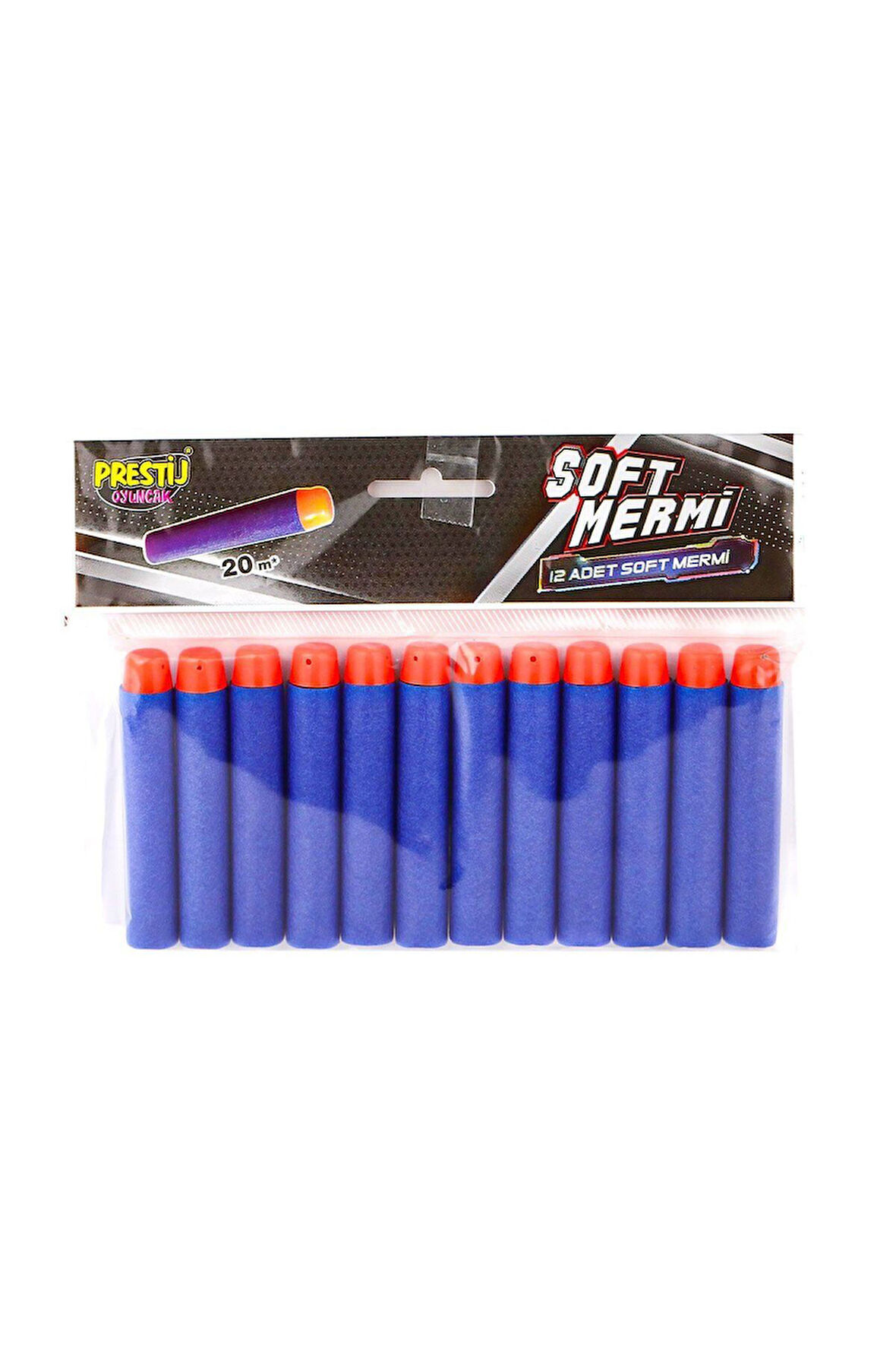 FAB BK 001 Yedek Yumuşak Dart Mermisi -Prestij Oyuncak Kız Erkek Çocuk Oyuncak Eğitici Oyuncaklar
