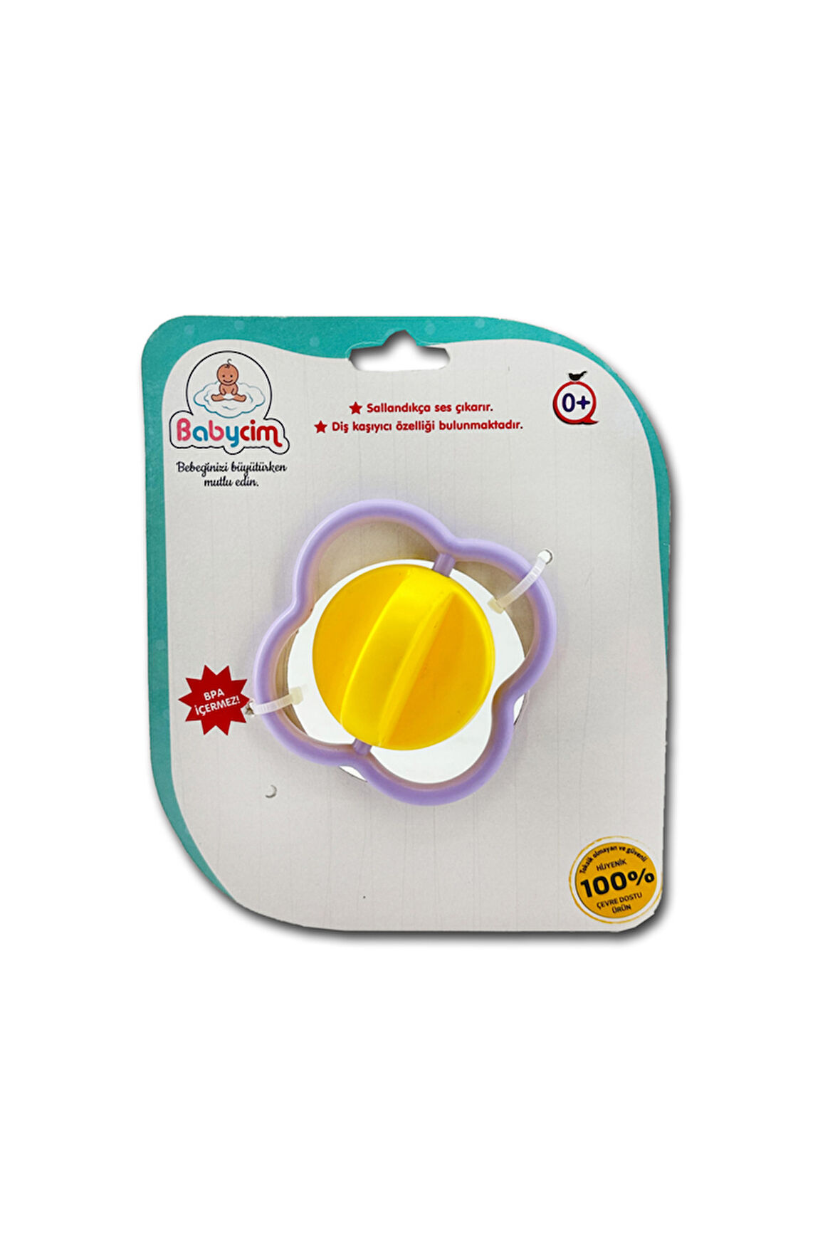 BABYCİM DÖNEN YONCA ÇINGIRAK Kız Erkek Çocuk Oyuncak Eğitici Oyuncaklar
