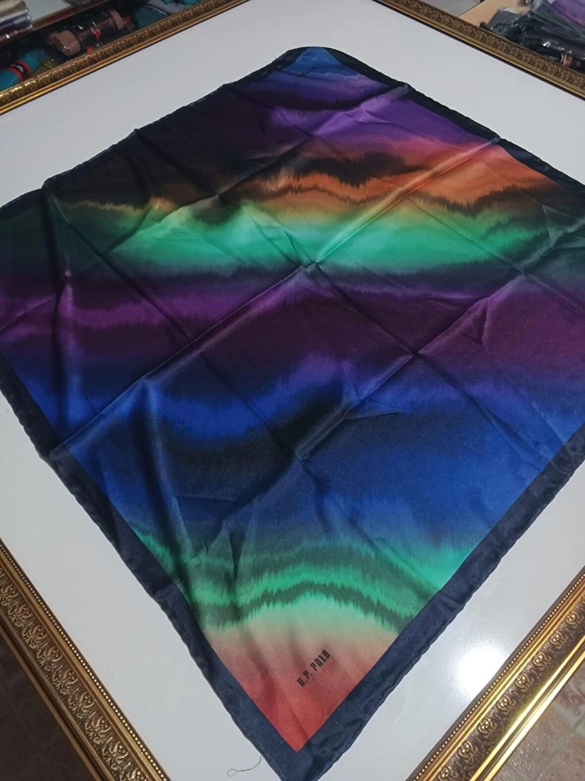 U.P POLO KRİSTAL EŞARP MOR