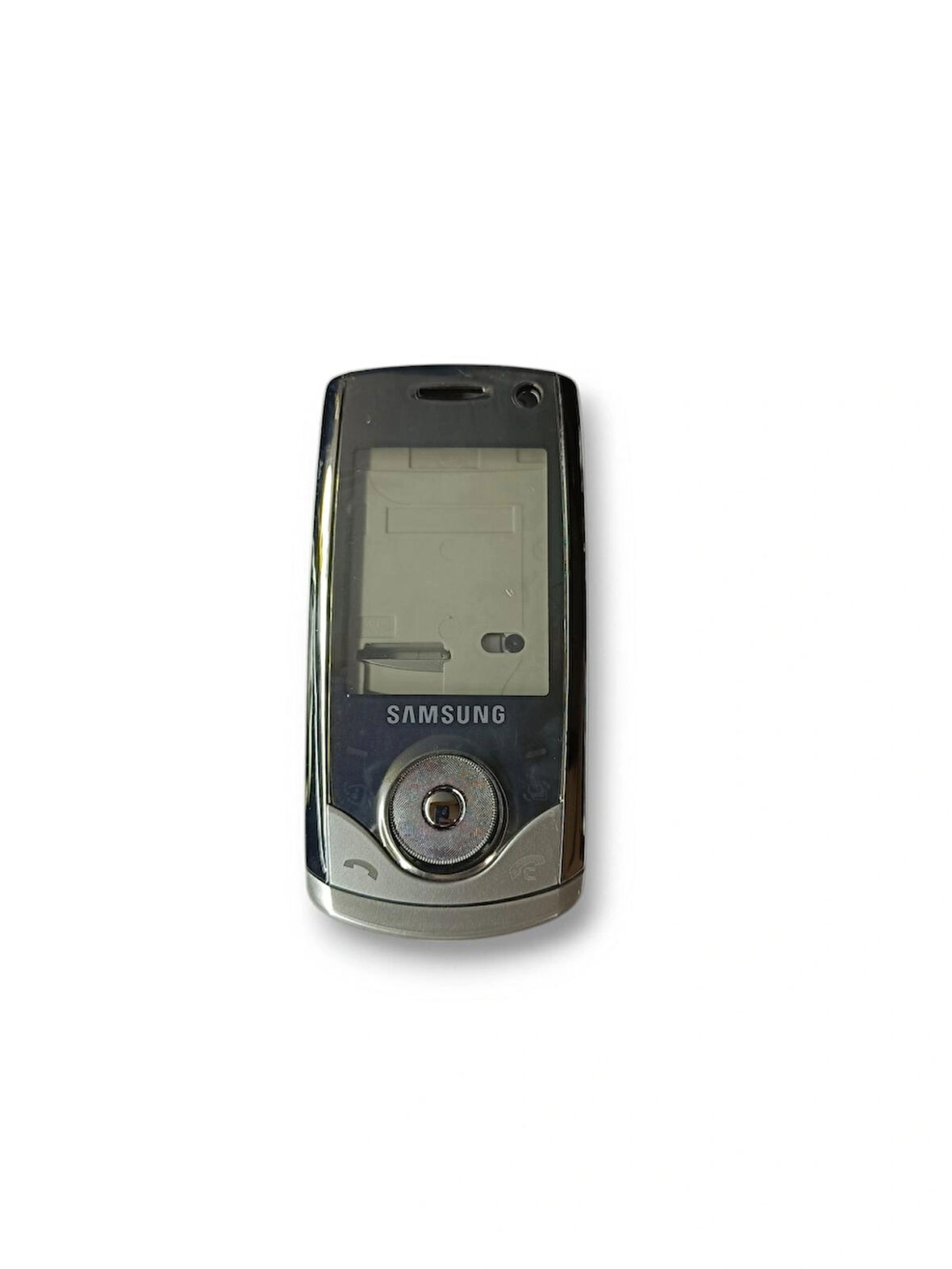 Samsung U700 Kasa Samsung SGH-U700 Uyumlu Gri Renk Orta Kasa Ön Arka Kapak Tuş Takımı