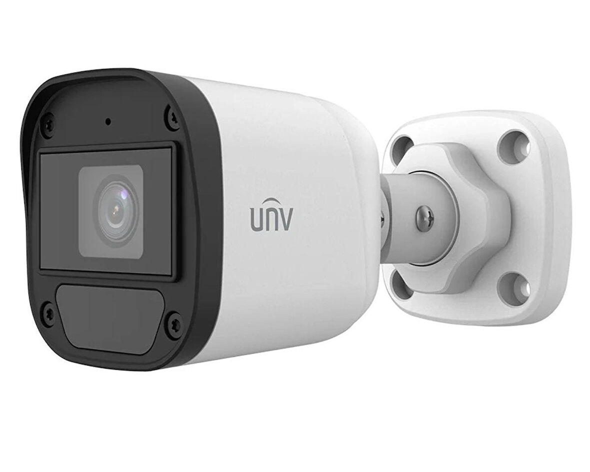 Uniview UAC-B112-AF40 2mp 4mm Sabit Lens Dahili Sesli 4in1 IR Bullet AHD Kamera