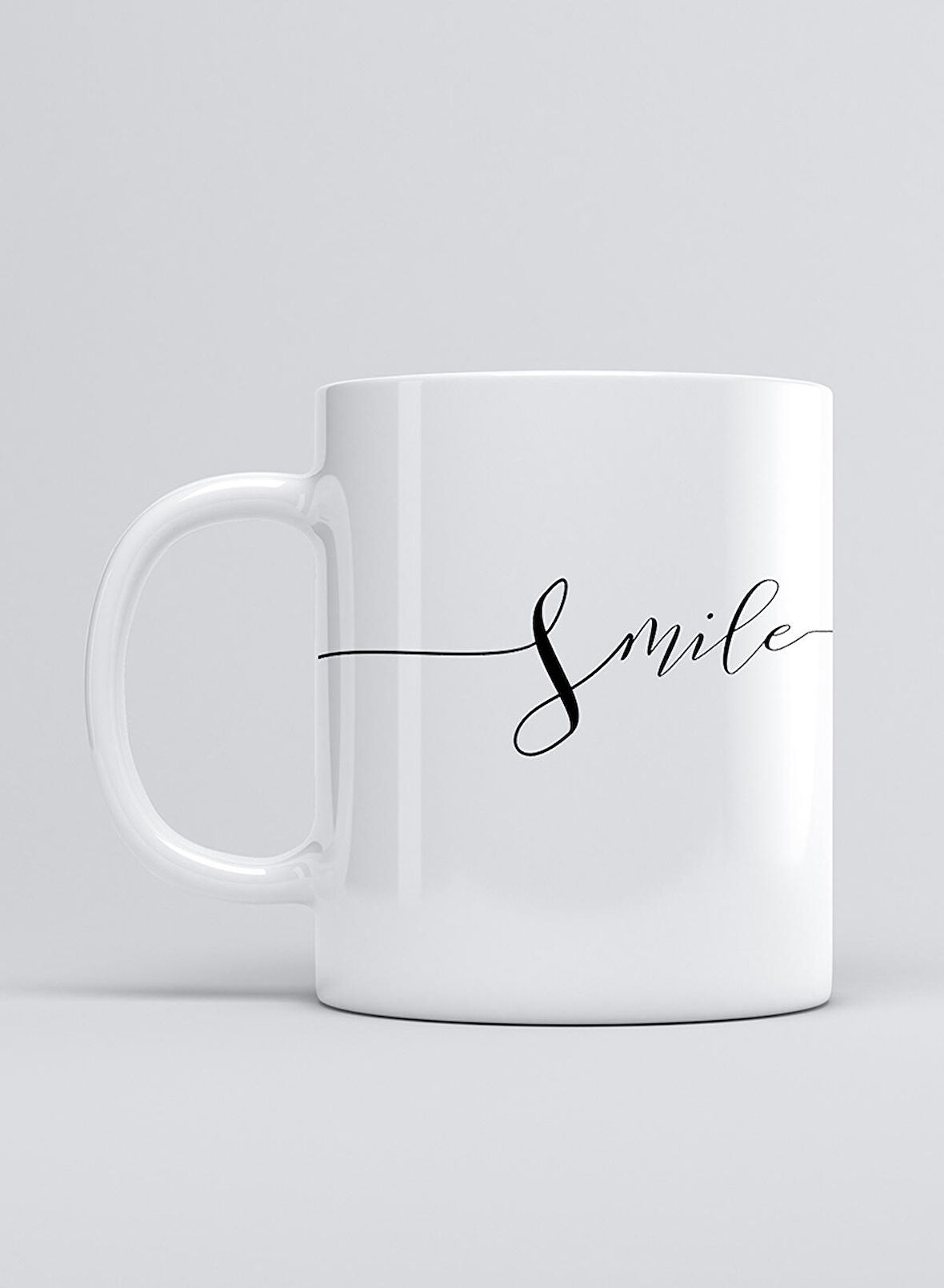 UADAC KALİGRAFİ SMILE KUPA MUG