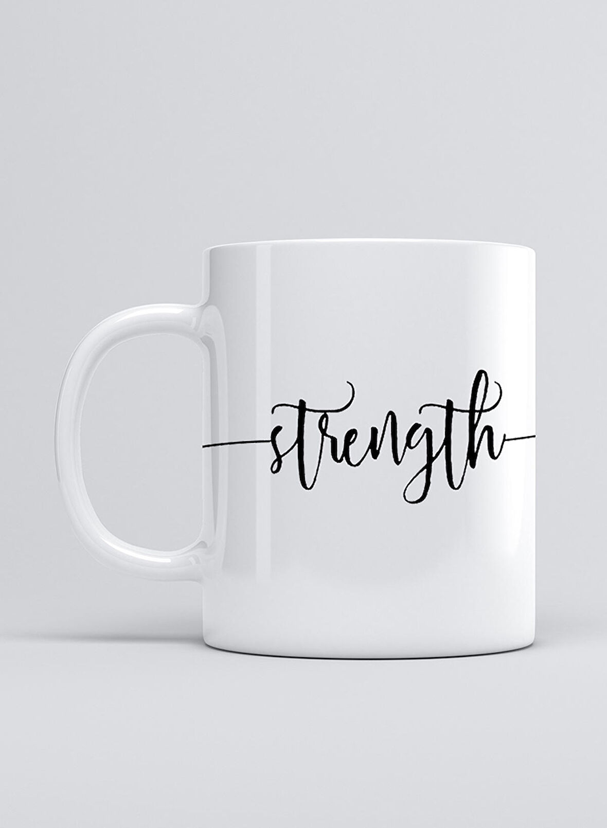 UADAC KALİGRAFİ STRENGTH KUPA MUG
