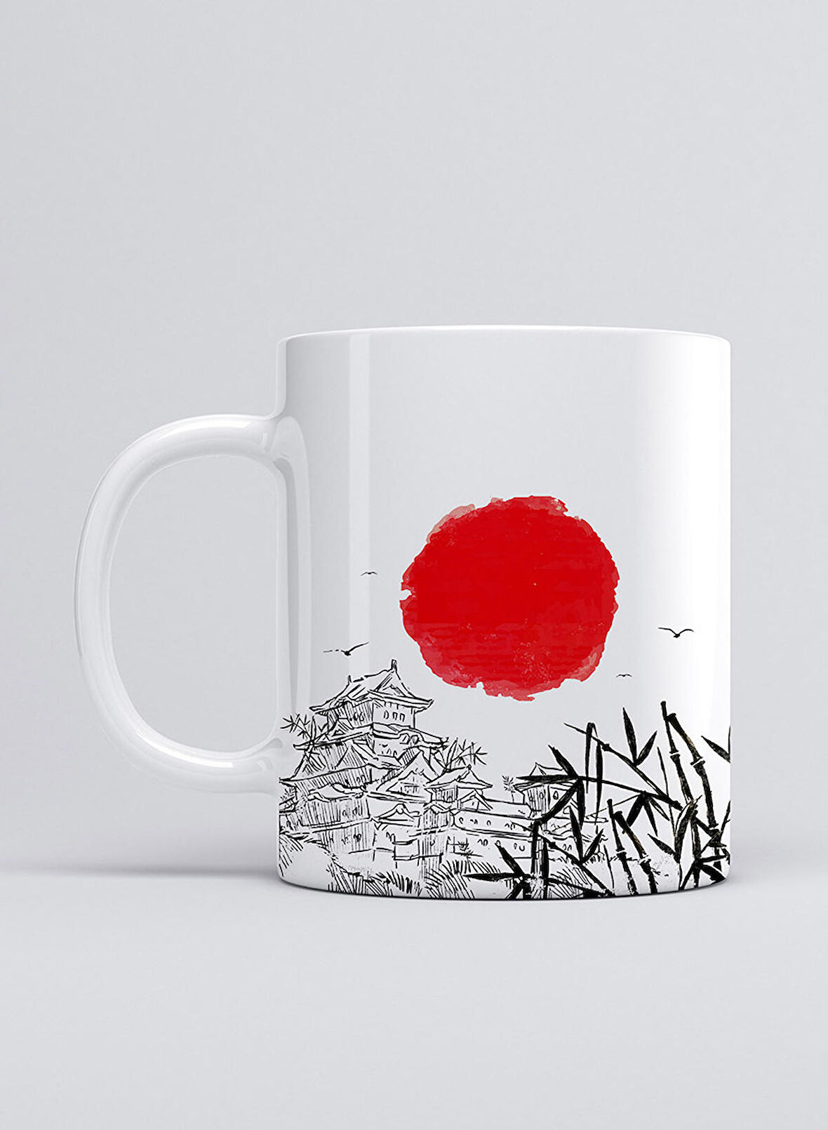 UADAC JAPON RED SUN KUPA MUG
