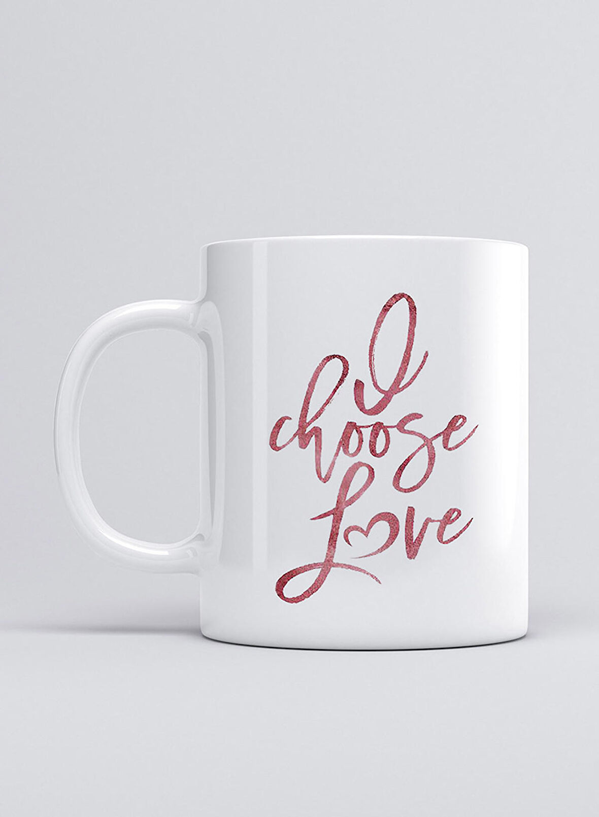 UADAC LOVE CHOOSE LOVE KUPA MUG