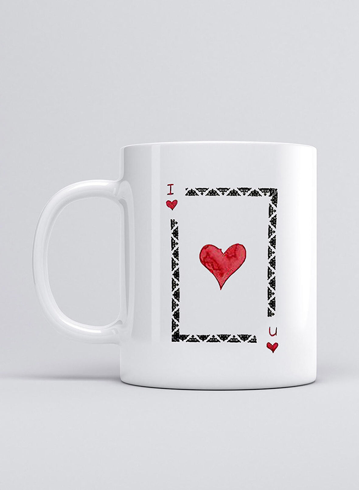 UADAC LOVE I LOVE U KUPA MUG