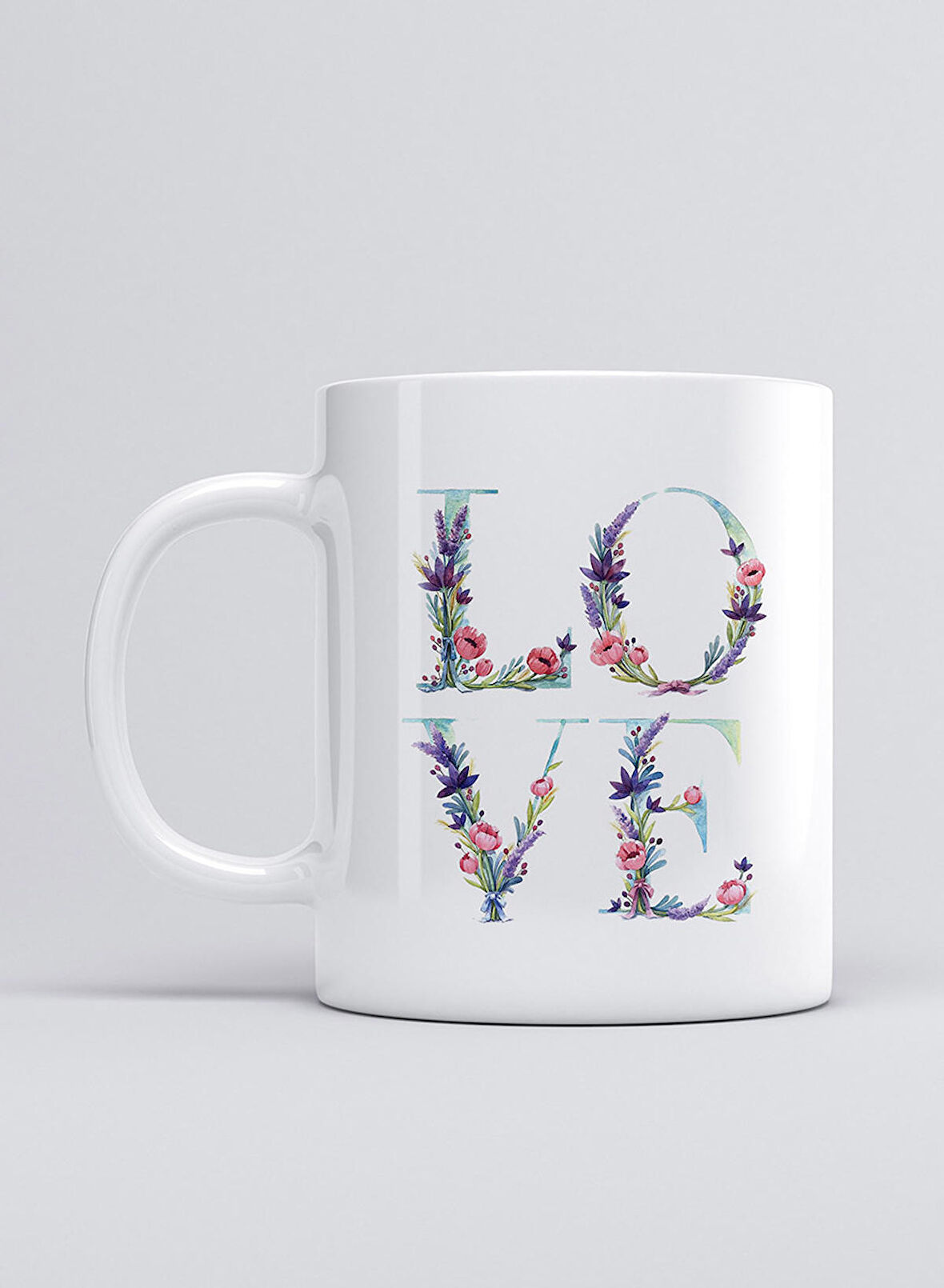 UADAC LOVE LOVE İN FLOWERS KUPA MUG