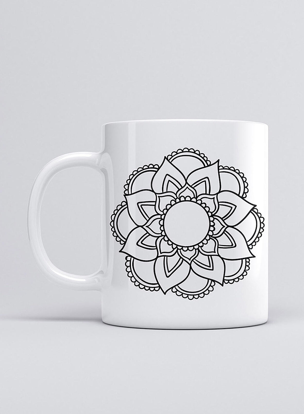 UADAC MANDALA BLACK 06 KUPA MUG