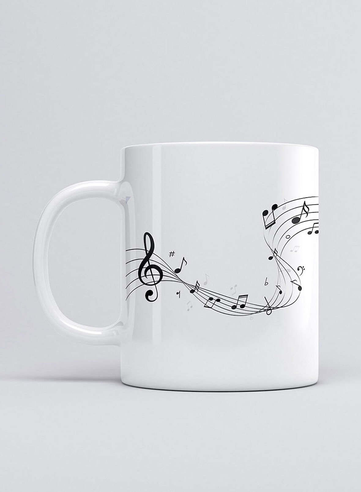 UADAC MÜZİK MUSİC NOTES KUPA MUG