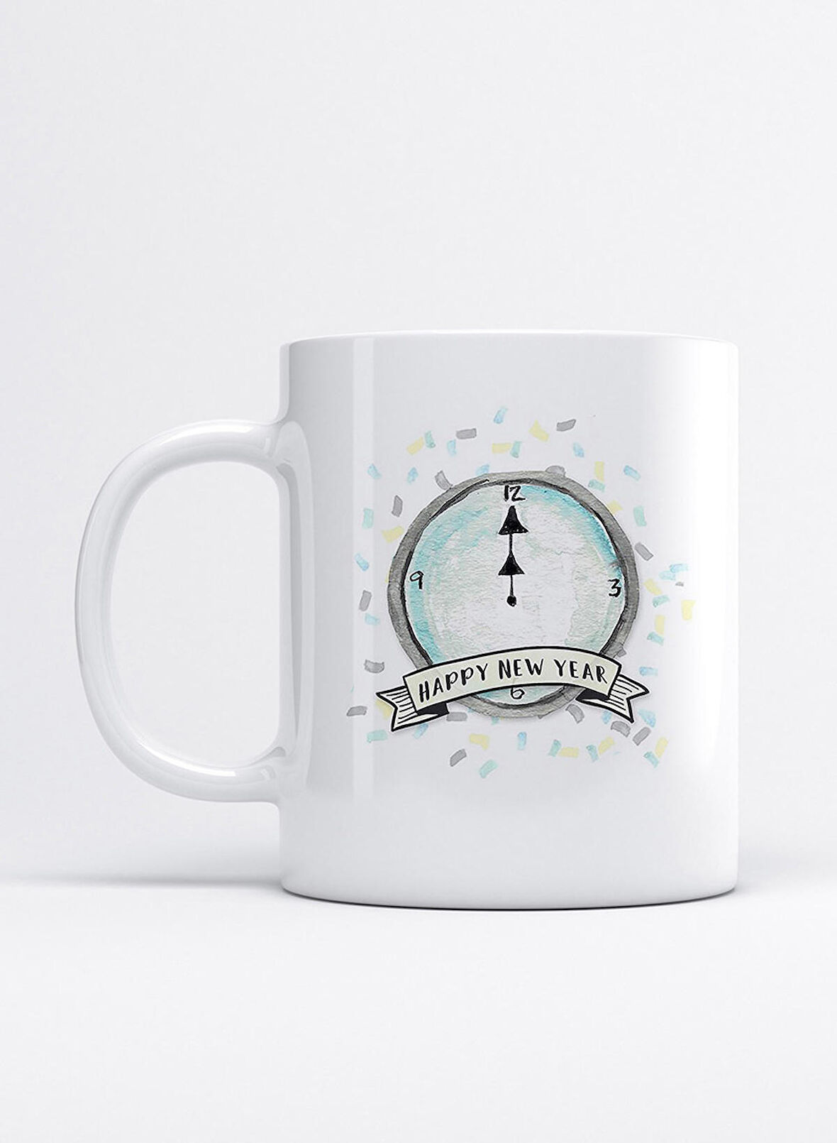 UADAC YENİ YIL NEW YEAR WATCH KUPA MUG