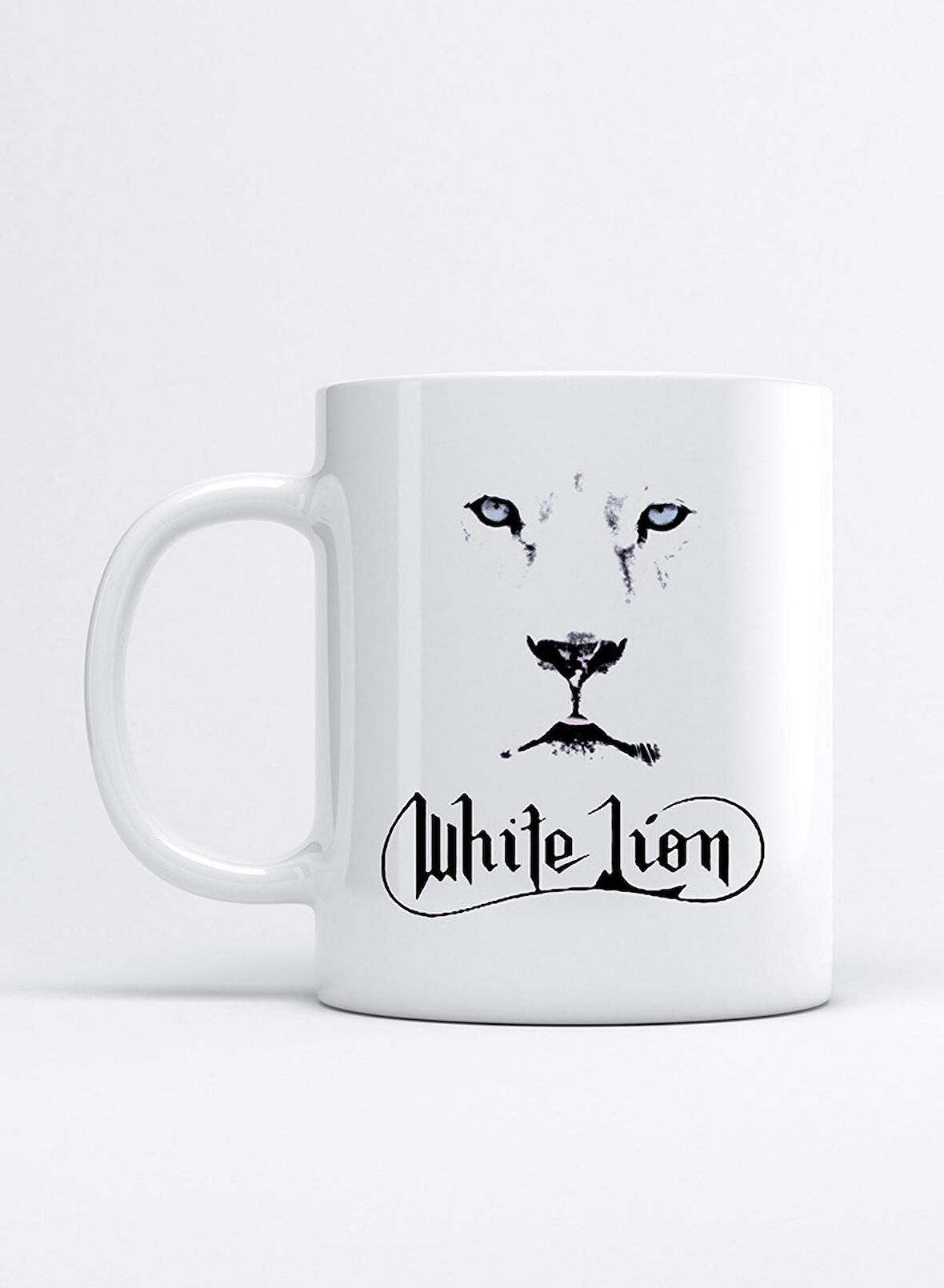 UADAC ROCK LEGENDS WHİTE LİON KUPA MUG