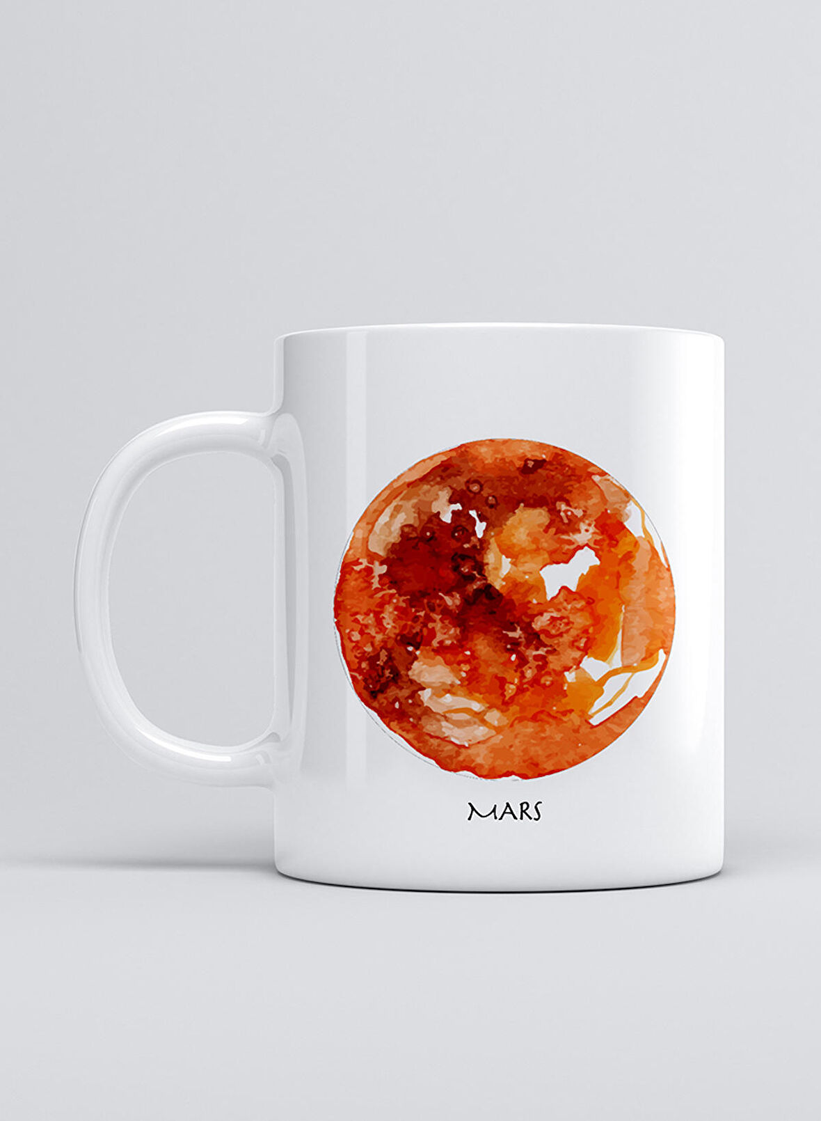 UADAC GÜNEŞ SİSTEMİ MARS KUPA MUG