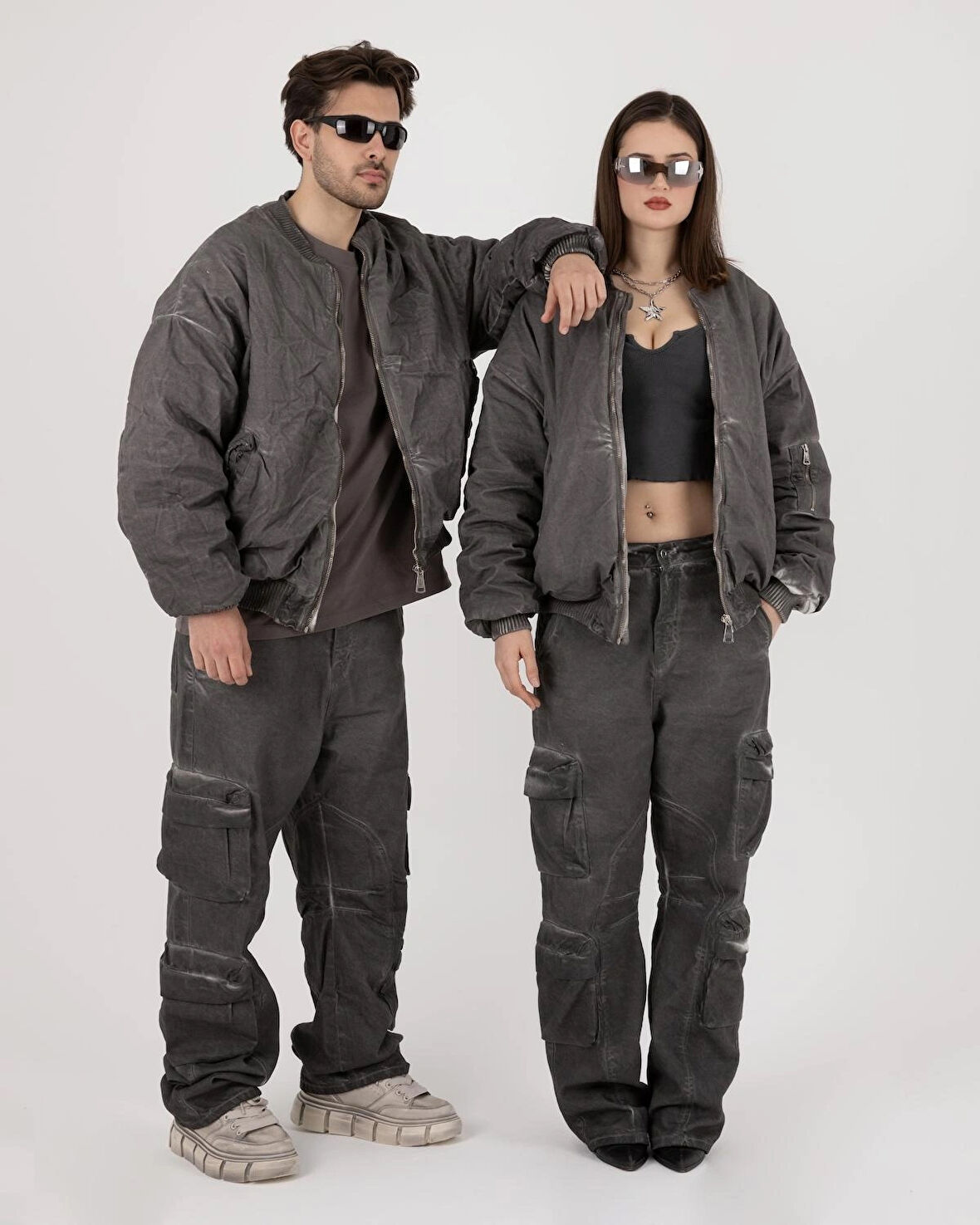 Baggy Fit Kargo Pantolon