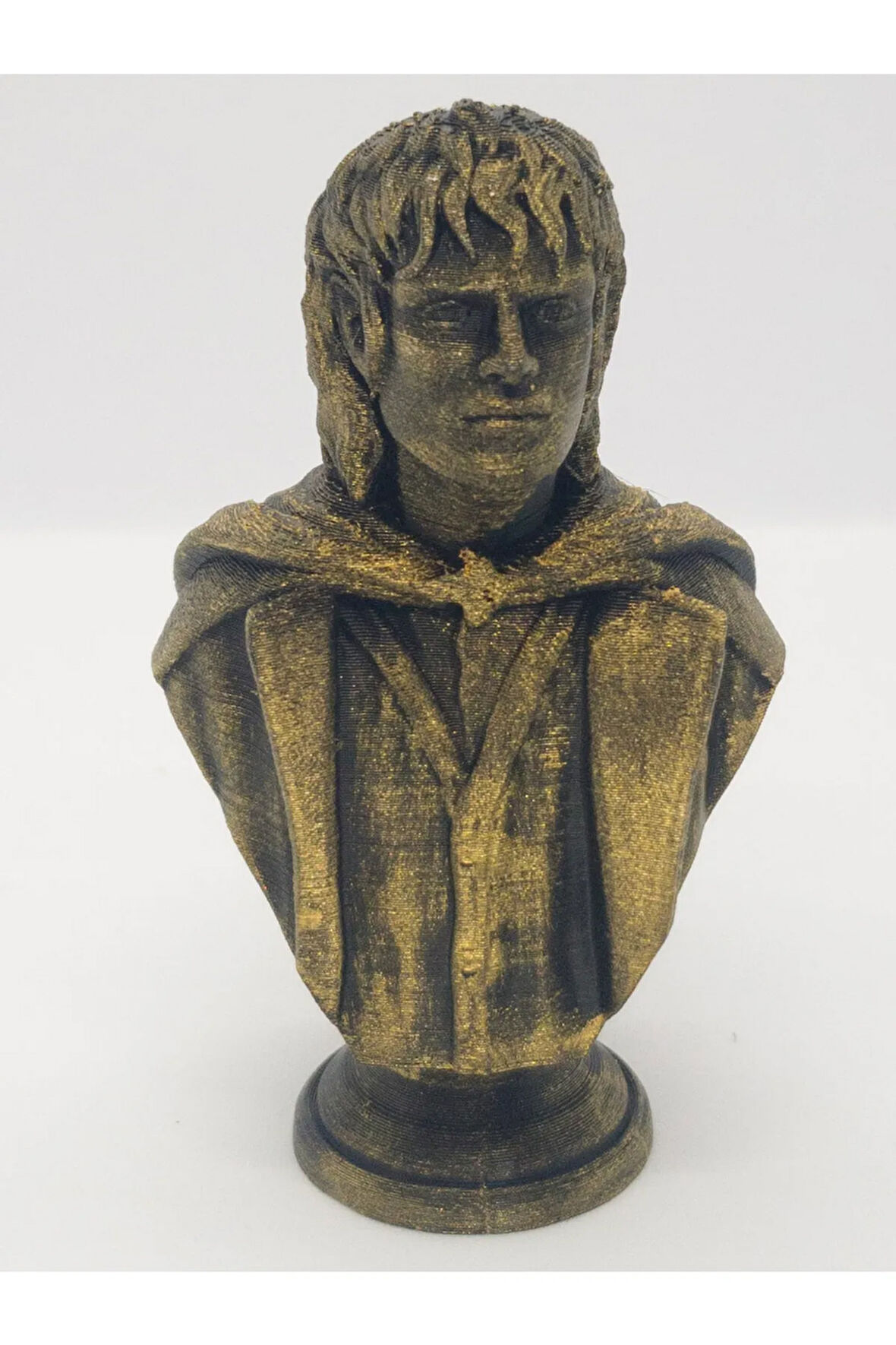 Yüzüklerin Efendisi Frodo Eskitme Büst Figür 10cm