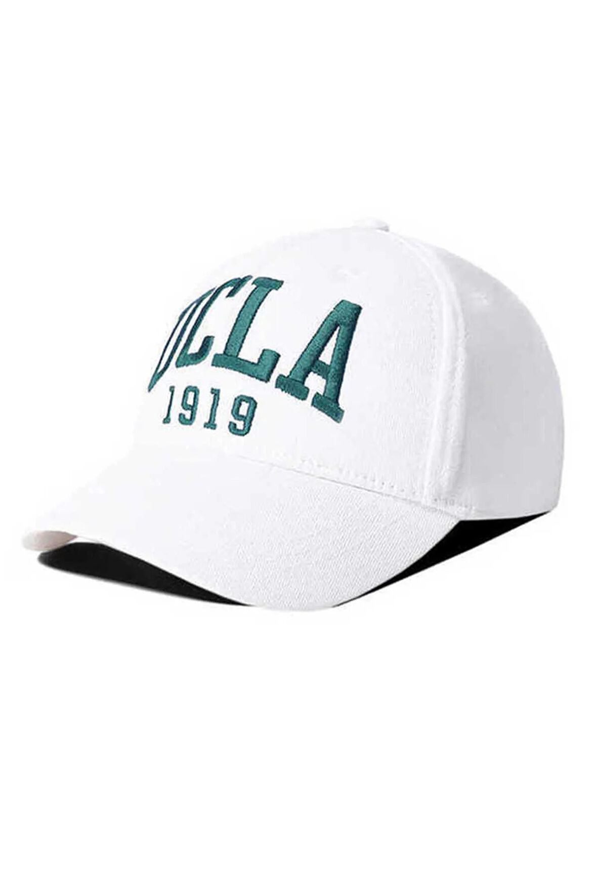 BALLARD Beyaz Yeşil Baseball Cap Nakışlı - Unisex Şapka