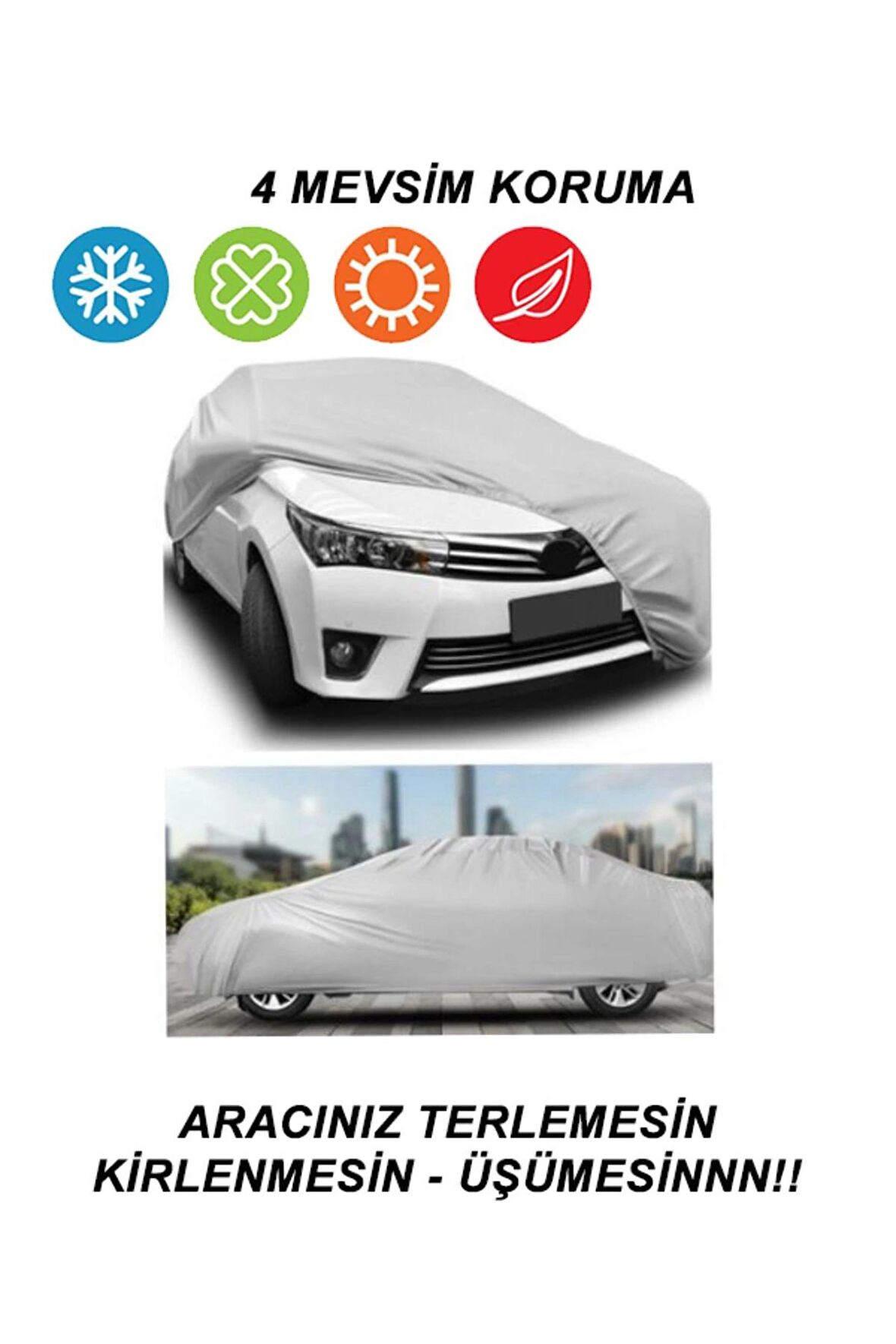 Renault Fluence Facelift Uyumlu Oto Branda - Su Geçirmez Araç Çadırı  Sd3