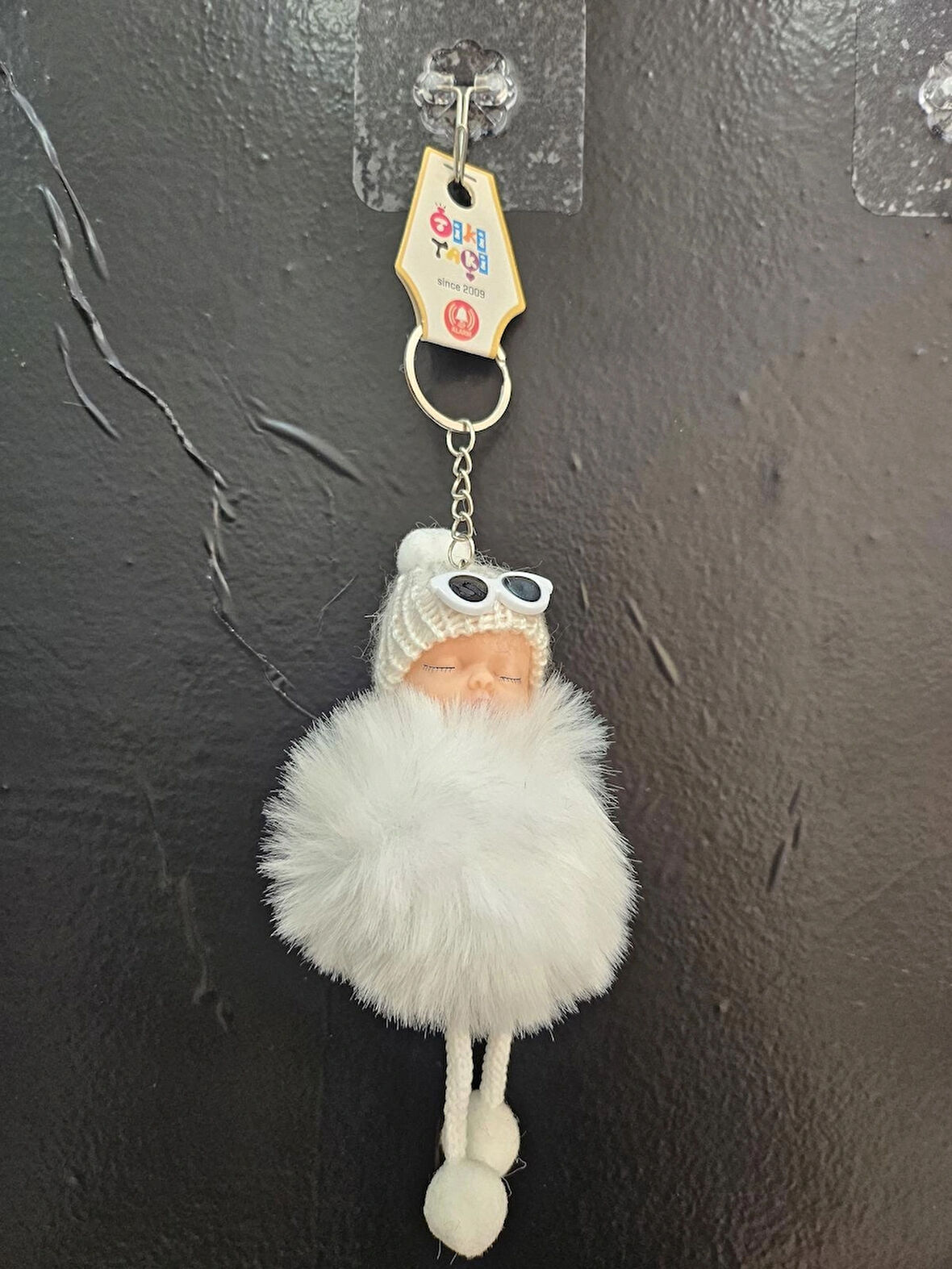 Kış Bebeği Peluş Anahtarlık