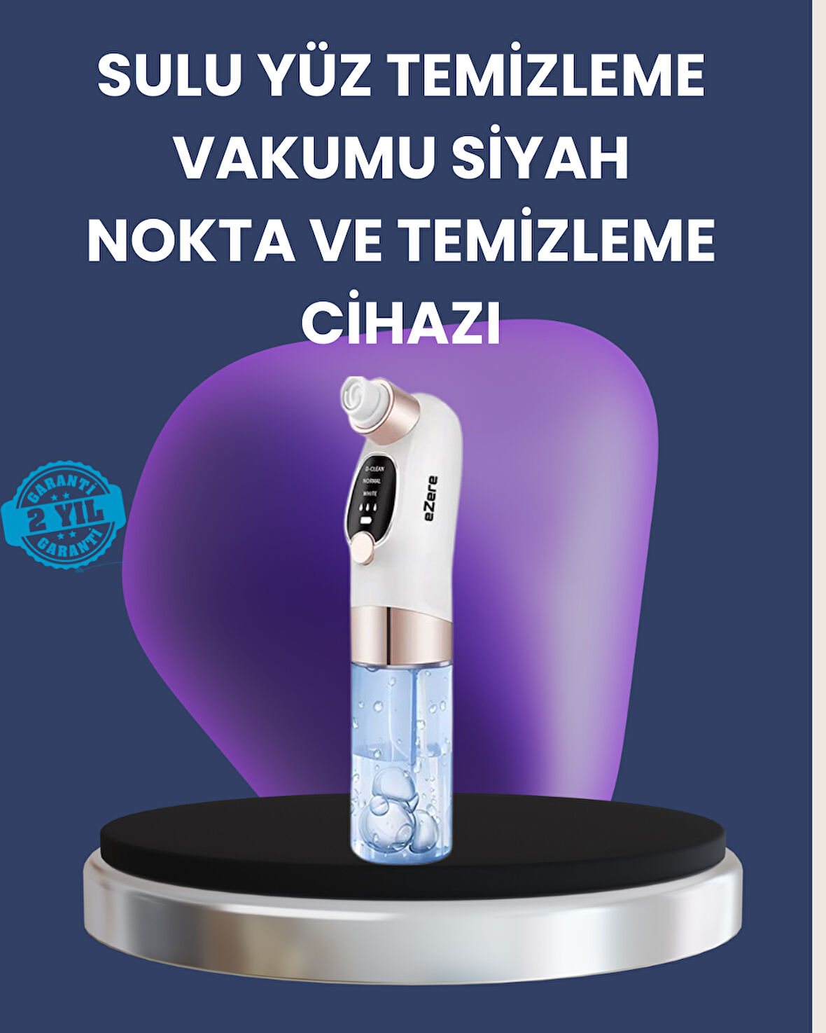 Elektrikli Siyah Nokta Sökücü – Derinlemesine Gözenek Temizleme Cihazı