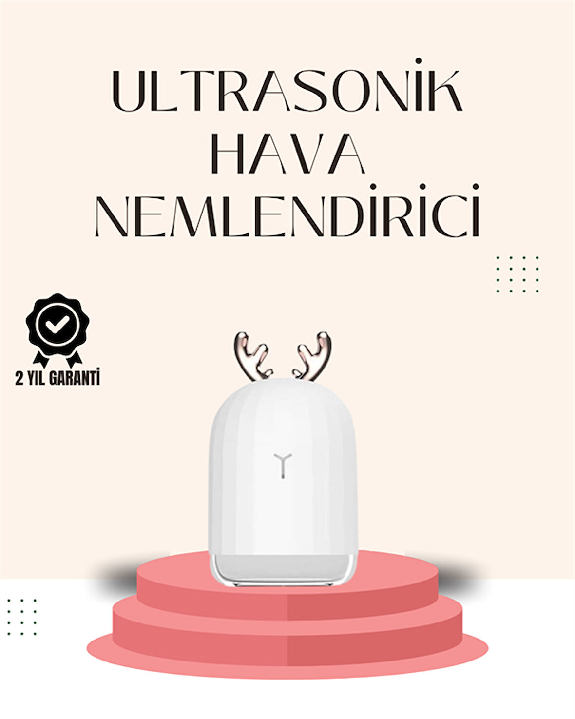 USB Şarjlı Mini USB Nemlendirici LED Işıklı Masaüstü Cihaz