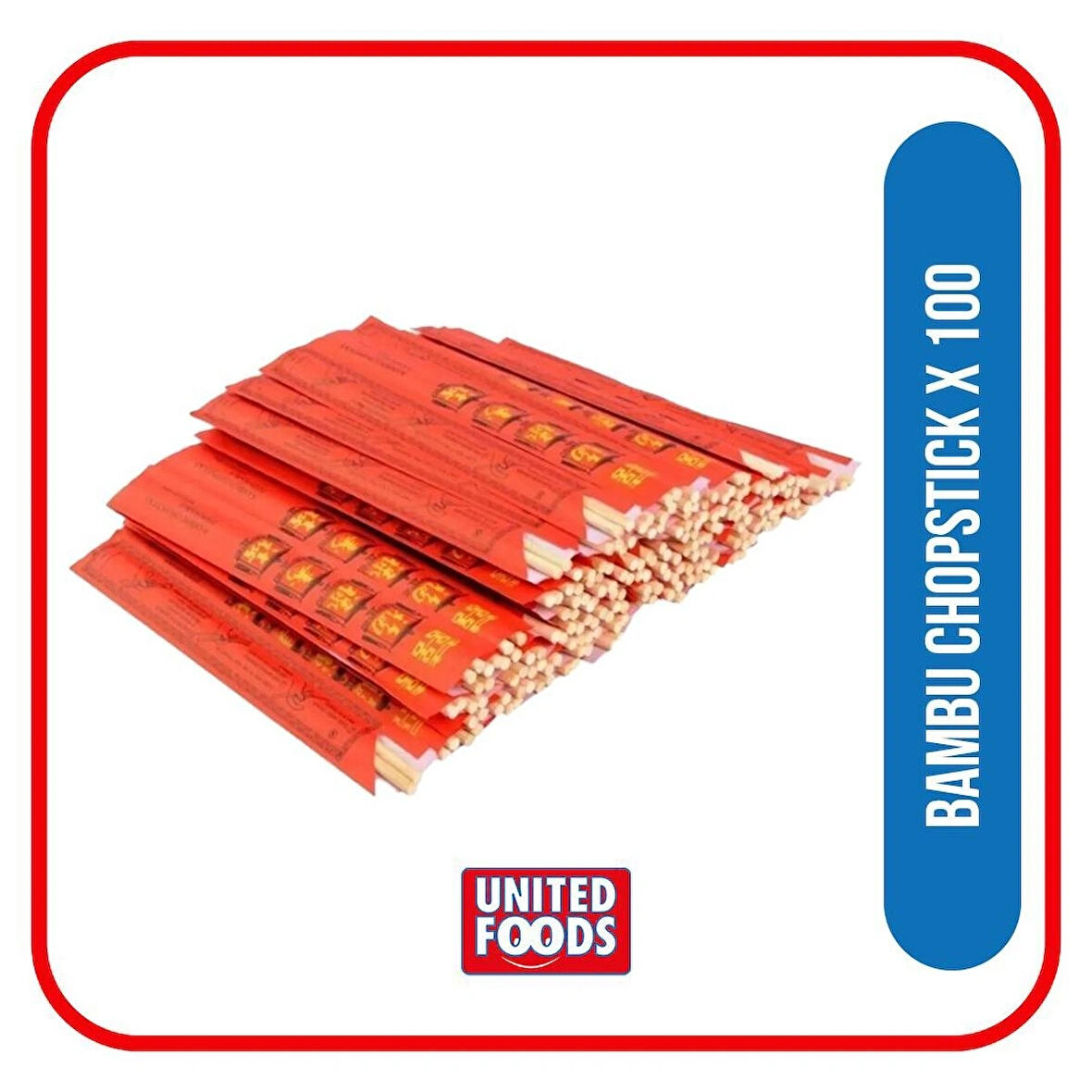 yuandong Bambu Chopstick 100 Çift 24 Cm, Çin Yemek Çubuğu, Uzakdoğu Mutfağı, Chopstick