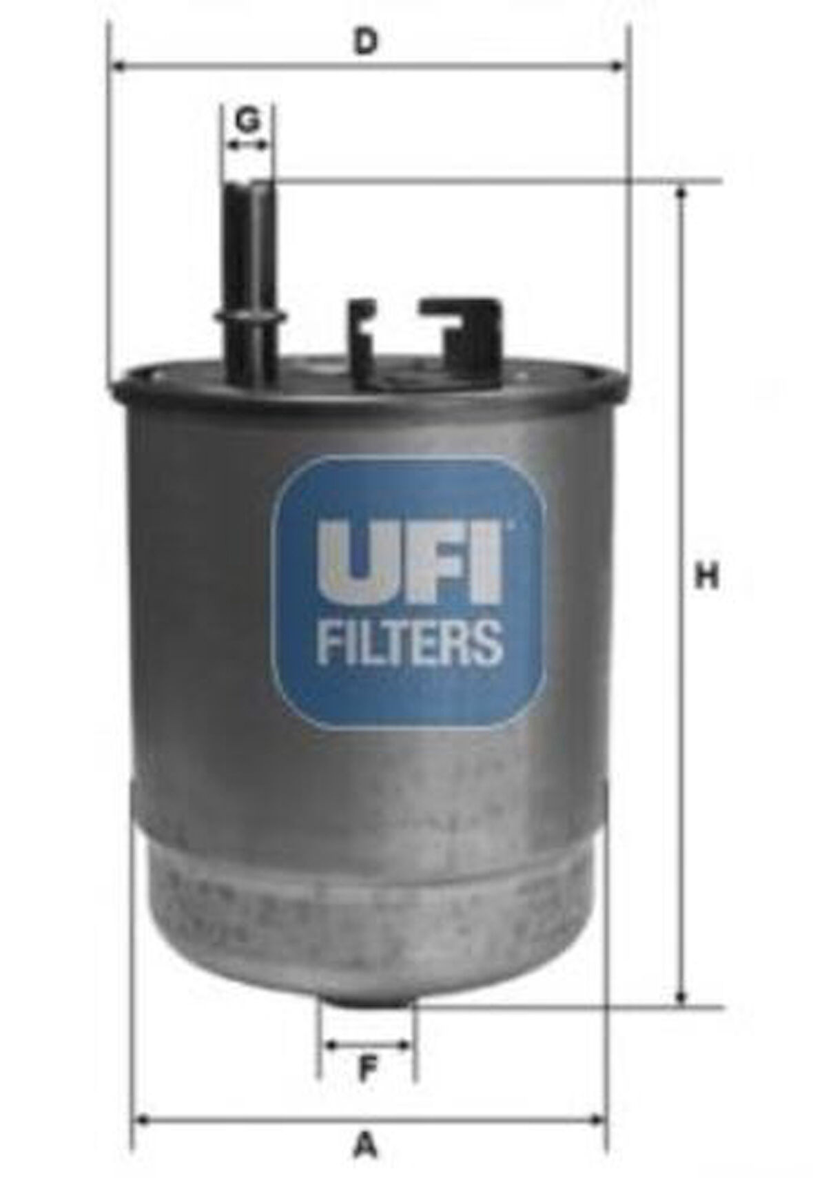 Ufı 24.129.00 Yakıt Filtresi Oe Uretıcı Hyundaı I30 1.6 Crdı 2016>