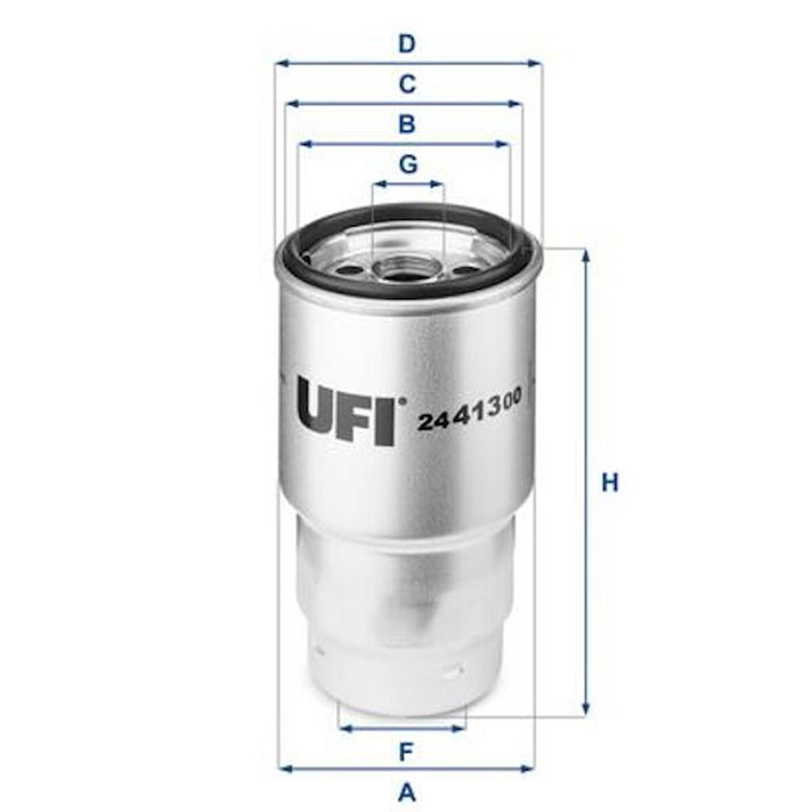 Ufı 24.413.00 Yakıt Filtresi