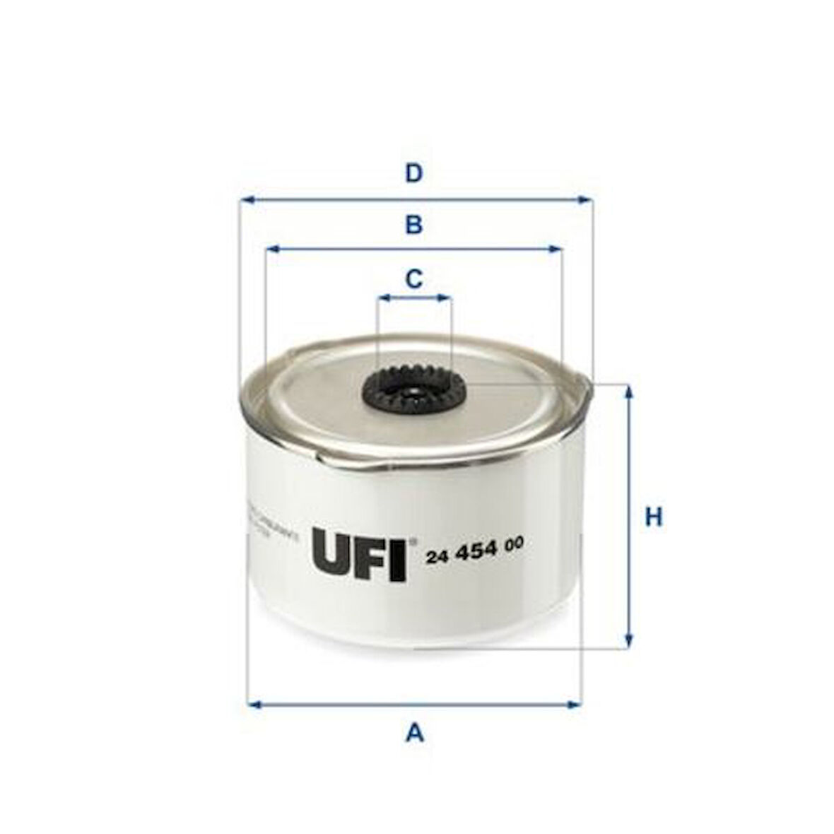 Ufı 24.454.00 Yakıt Filtresi 276Dt 306Dt 368Dt Dıscovery 3 L319 04>09 Dıscovery 4 L319 09>18 Range Rover 3 L322 06>12 Range Rover Sport I L320 06>12