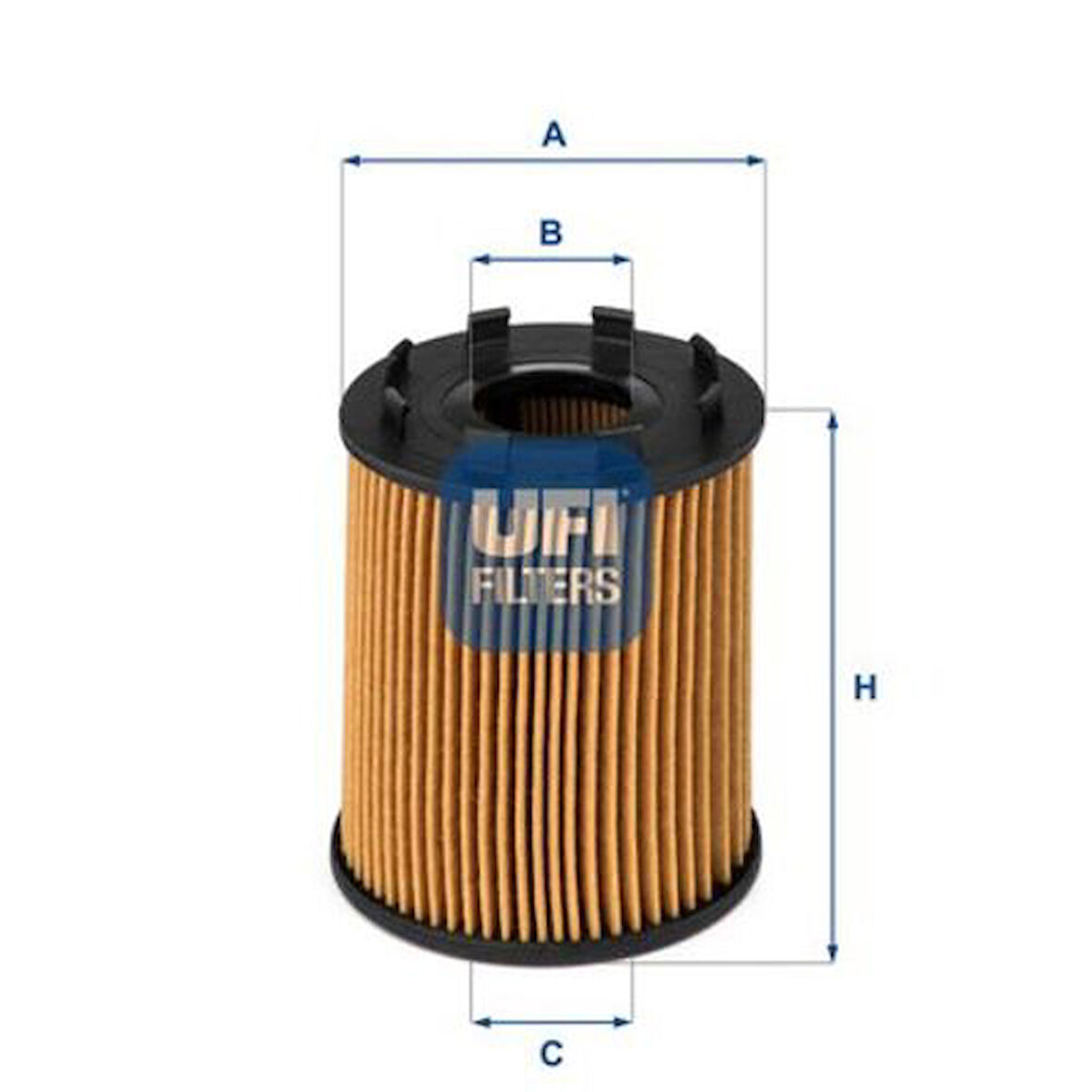 Ufı 25.043.00 Yağ Filtresi Doblo-Lınea-Albea-Bravo-Punto-Mıto-Gıulıetta-Fıat 500-Corsa-Merıva-Astra H 1.2