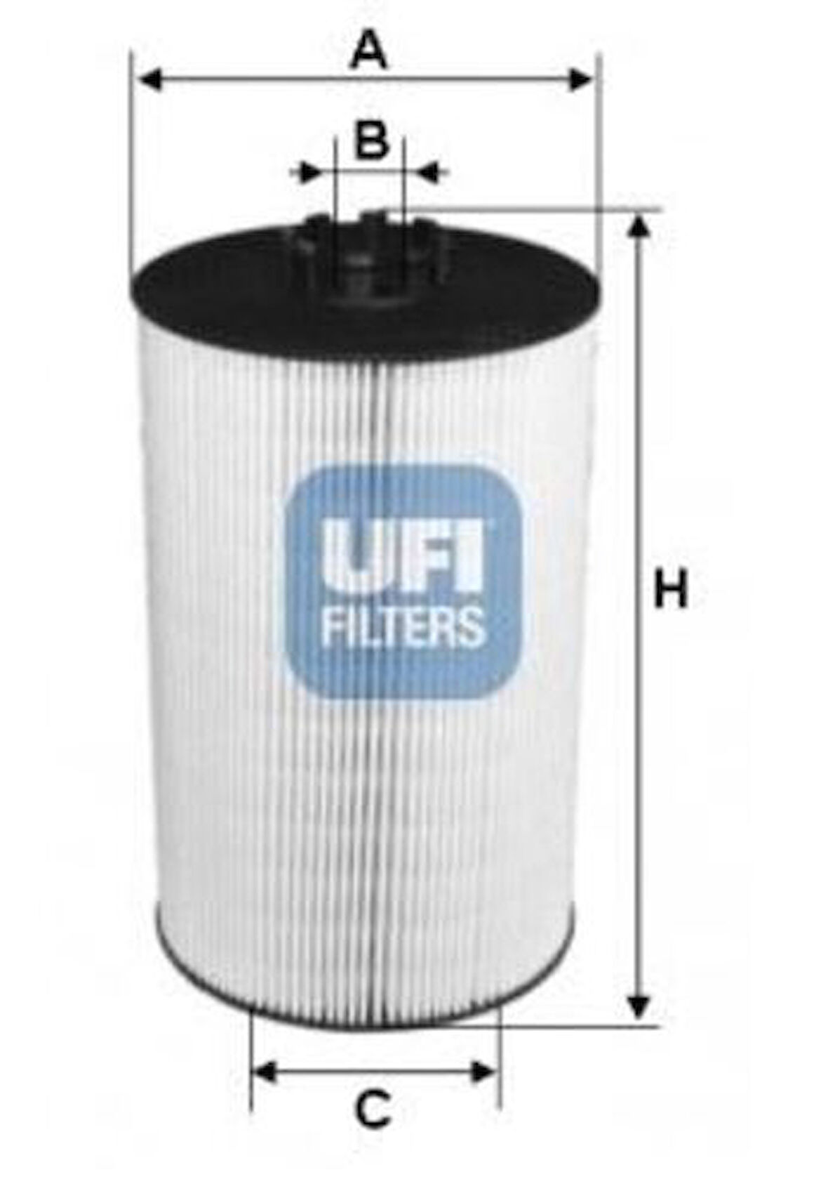 Ufı 25.097.00 Yağ Filtresi Volvo Fl II 06 Fe II 06 Renault Mıdlum II Premıum Lander 310 320 340 Otokar Kent