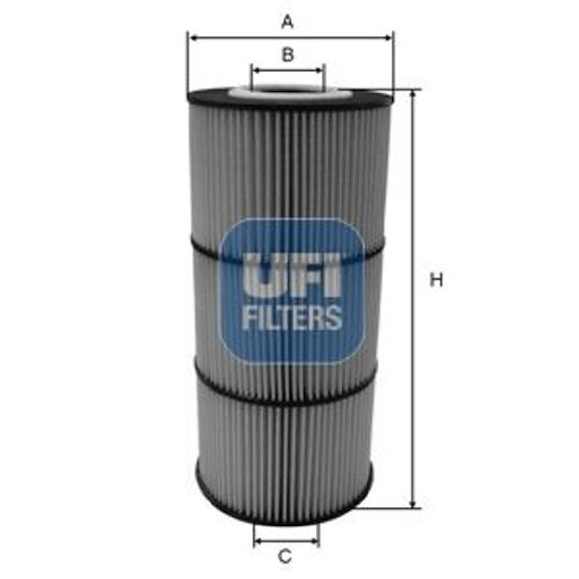 Ufı 25.156.00 Yağ Filtresi M-Benz Om 471 Motor Actros Mp4 Arocs Antos