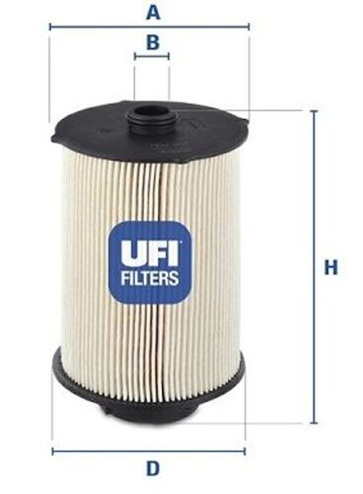 Ufı 26.043.00 Yakıt Filtresi (Mazot) Iveco Stralıs Cursor 9 Euro5