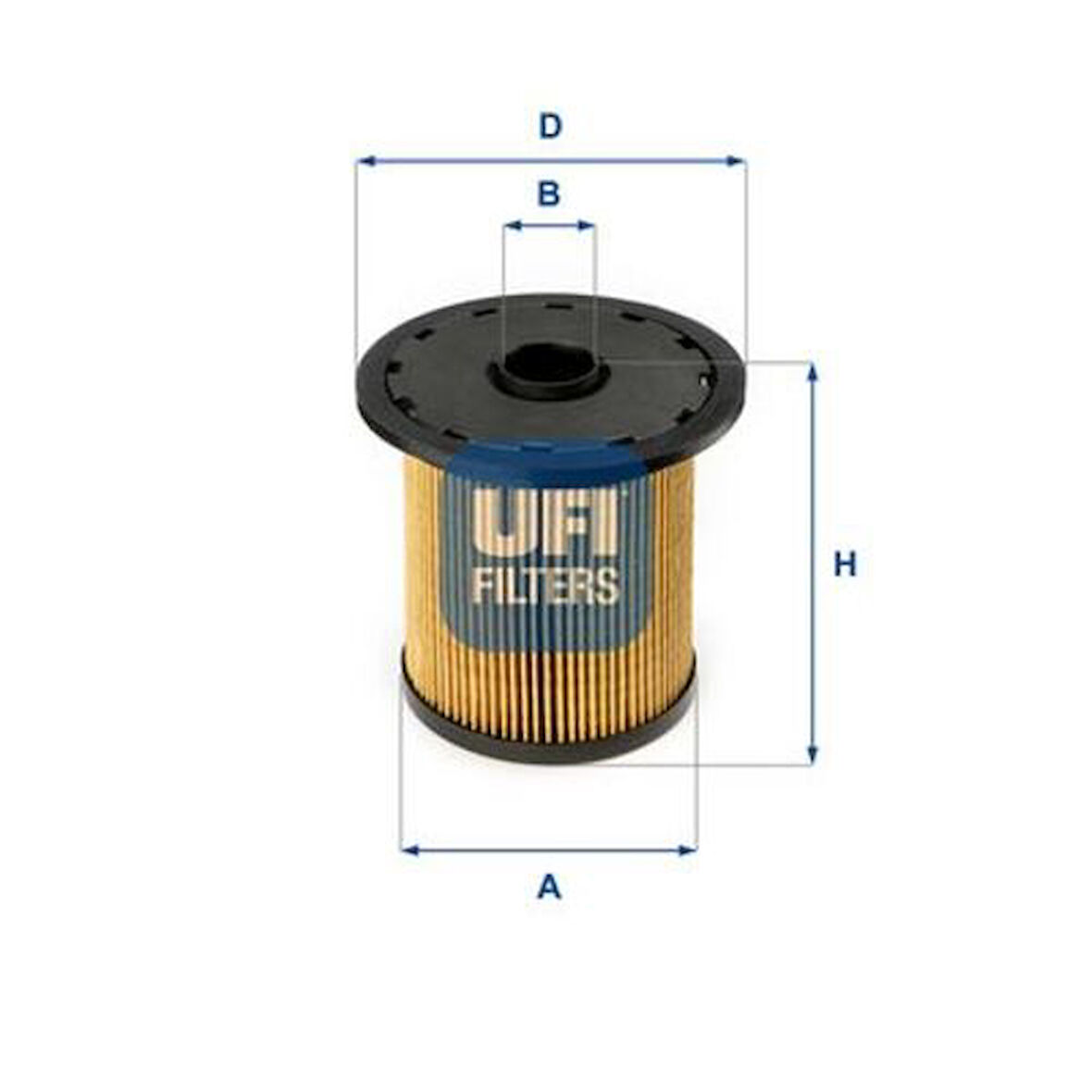 Ufı 26.690.00 Yakıt Filtresi Renault Clıo II Kangoo Megane Laguna Scenıc Trafıc 1.9 Dtı