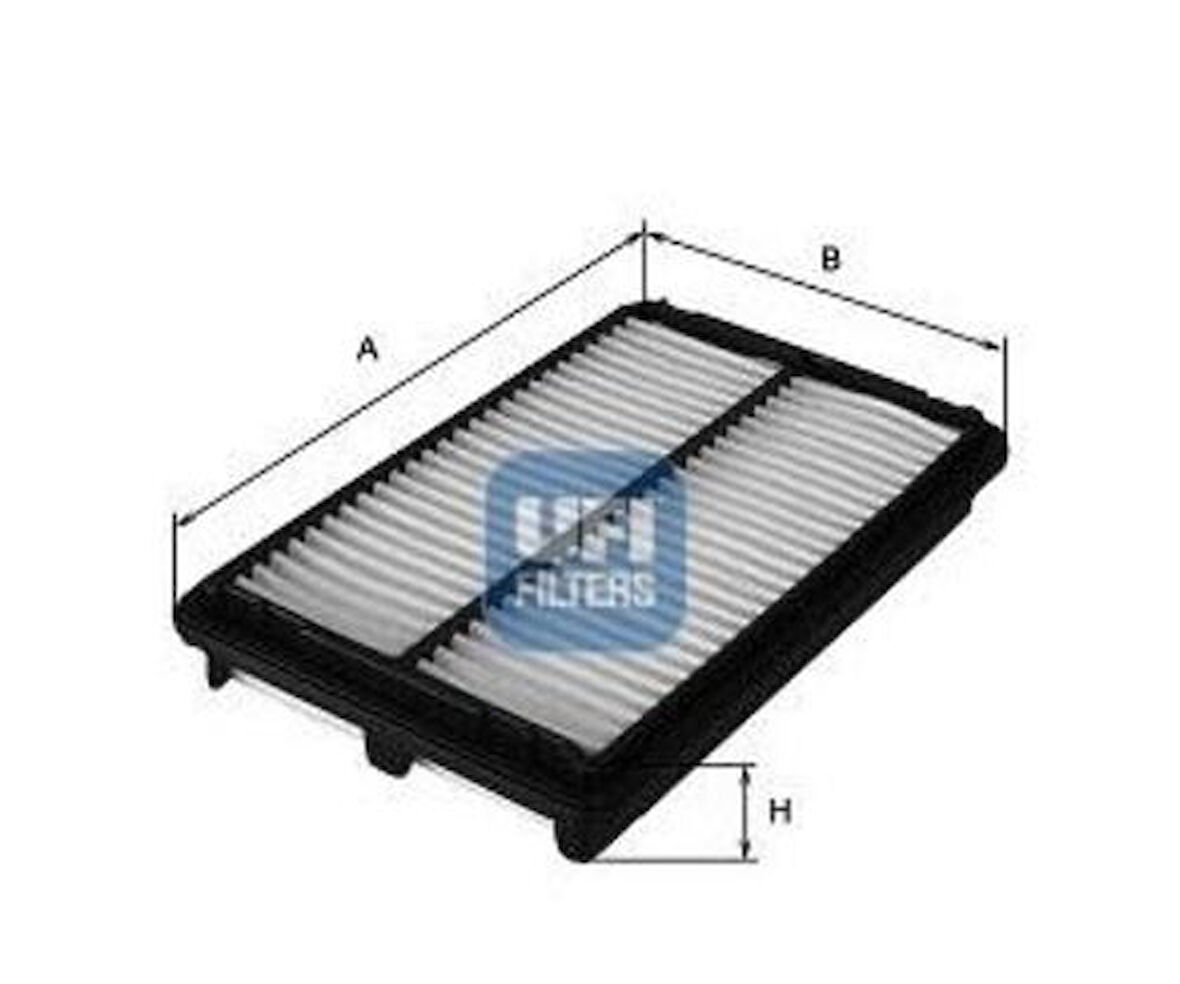 Ufı 30.381.00 Hava Filtresi Cıvıc 1.3 Hıbrıt 06>