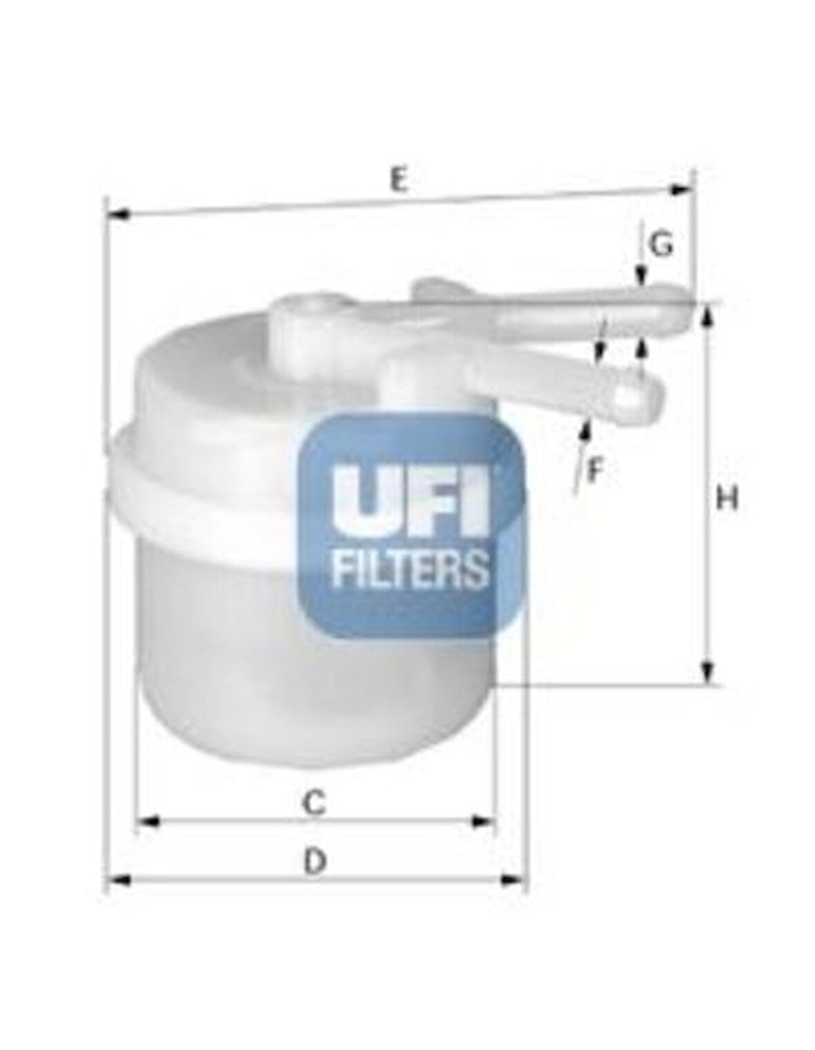 Ufı 31.026.00 Benzin Filtresi Krb. Corolla 88>94