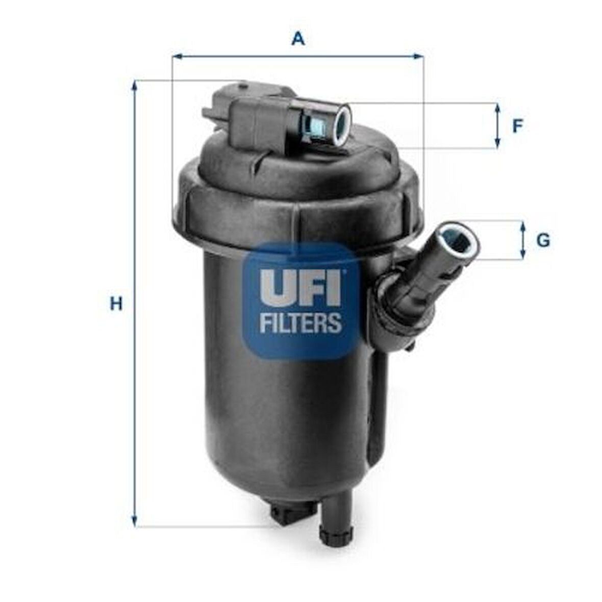 Ufı 55.152.00 Yakıt Filtresi Astra H-Zafıra 1.9 Cdtı 05 Oe