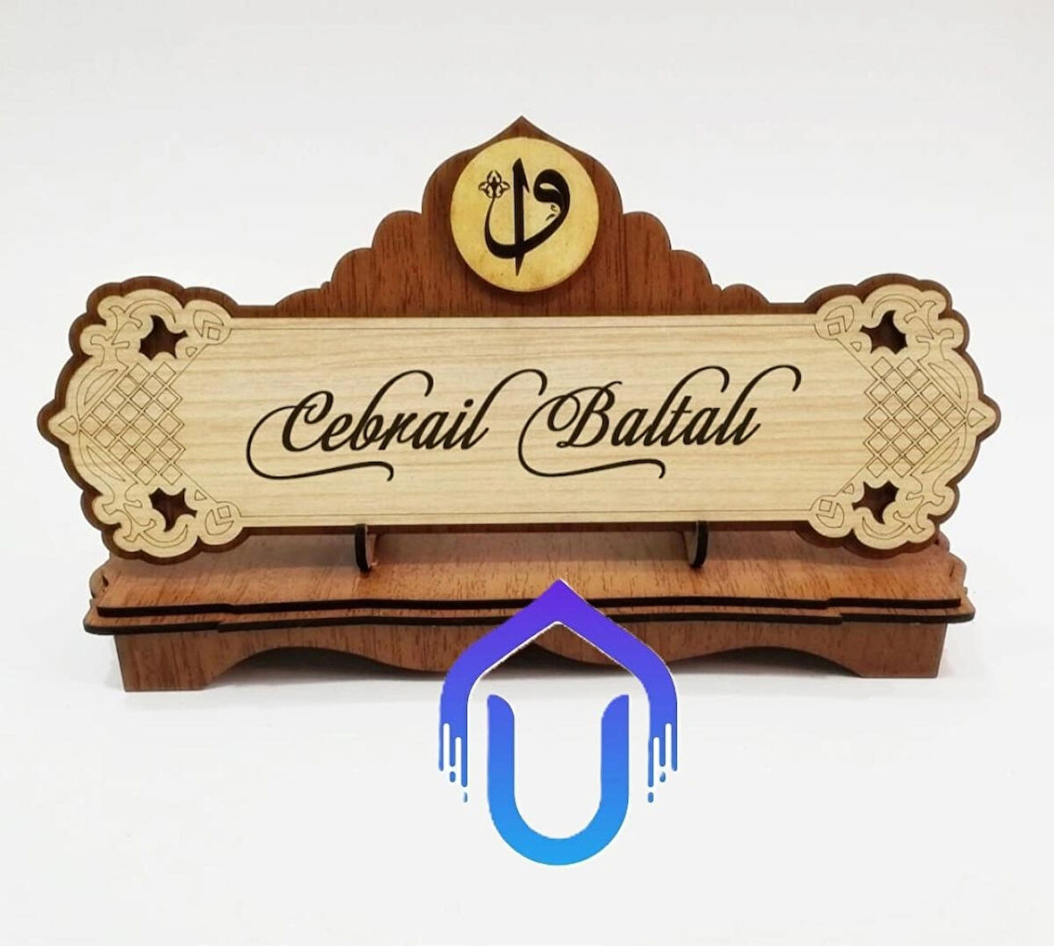 Kişiye Özel El İşi Masa İsimligi (Siparişteki İsminiz Yazılır)