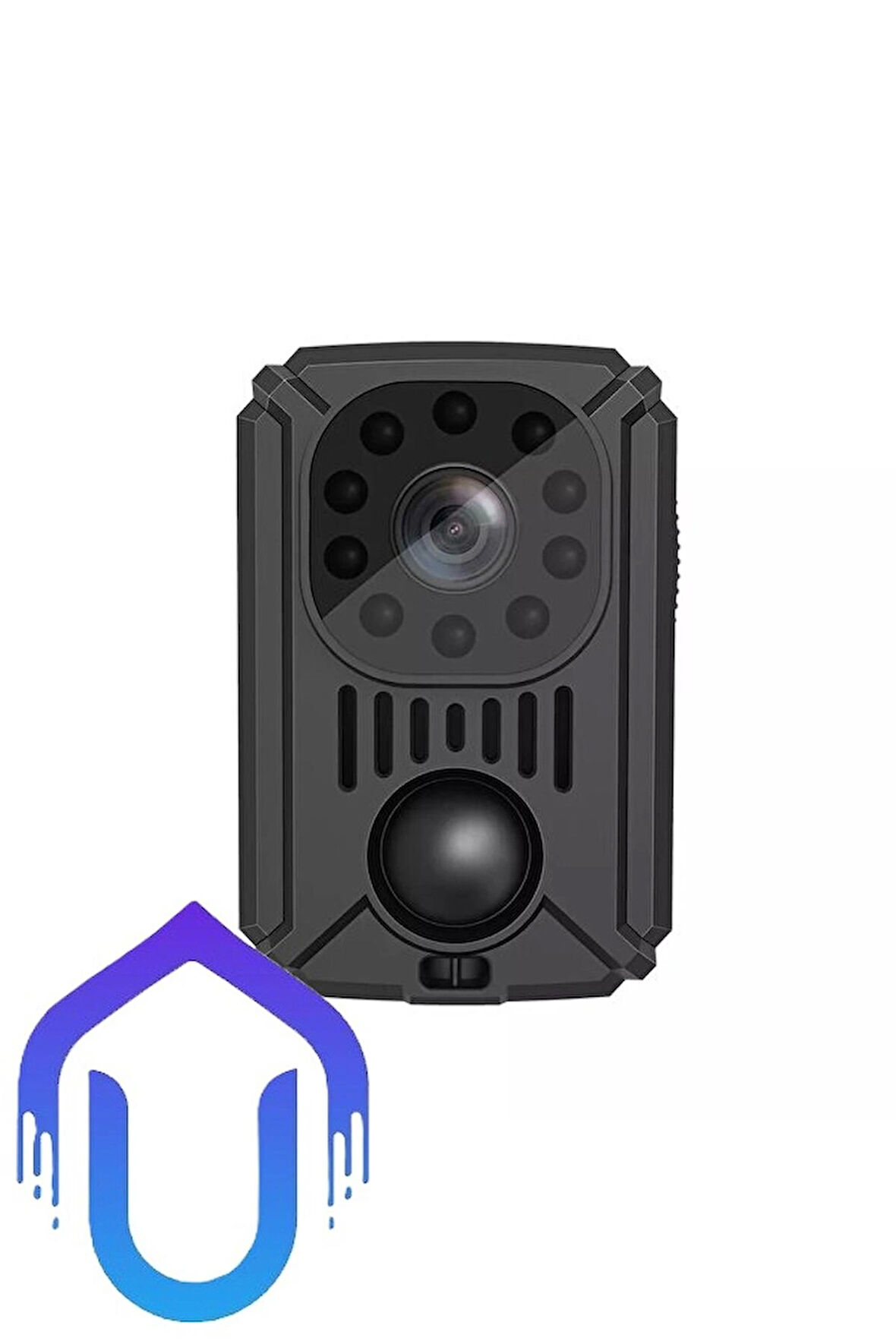 Pır Sensörlü Mikro Kamera 3ü Bir Arada PırSensörlü/FotkapanGörevi/Yaka Kamera Tarzı(Şarjlı Degildir)